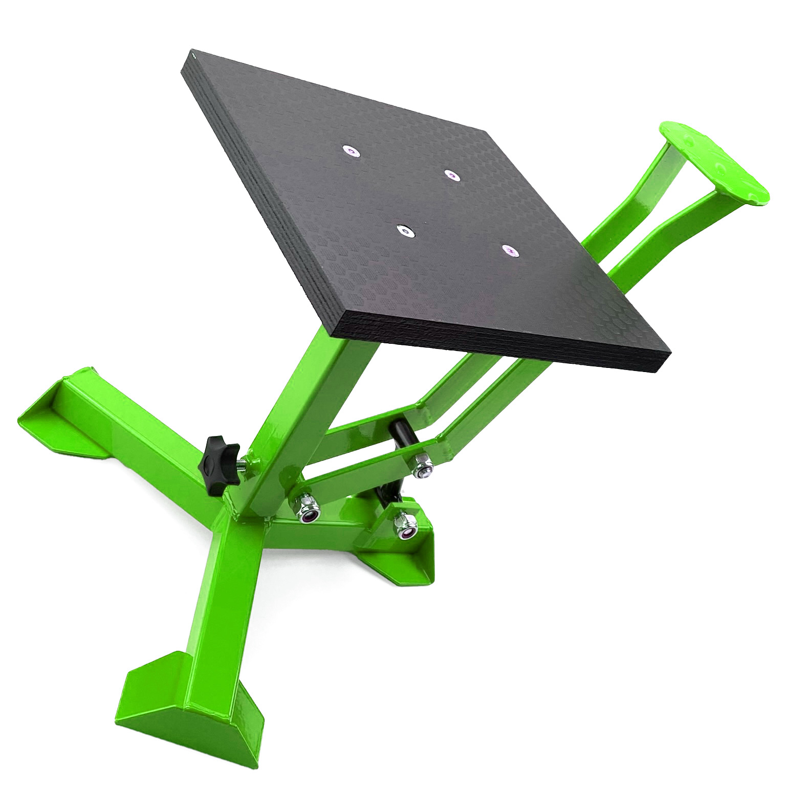 ELITE TRIPOD POP UP STAND, BIG FEET / GLOSS GREEN / TAG-Z, MX STAND PIT PADDOCK ENDURO thumbnail 5