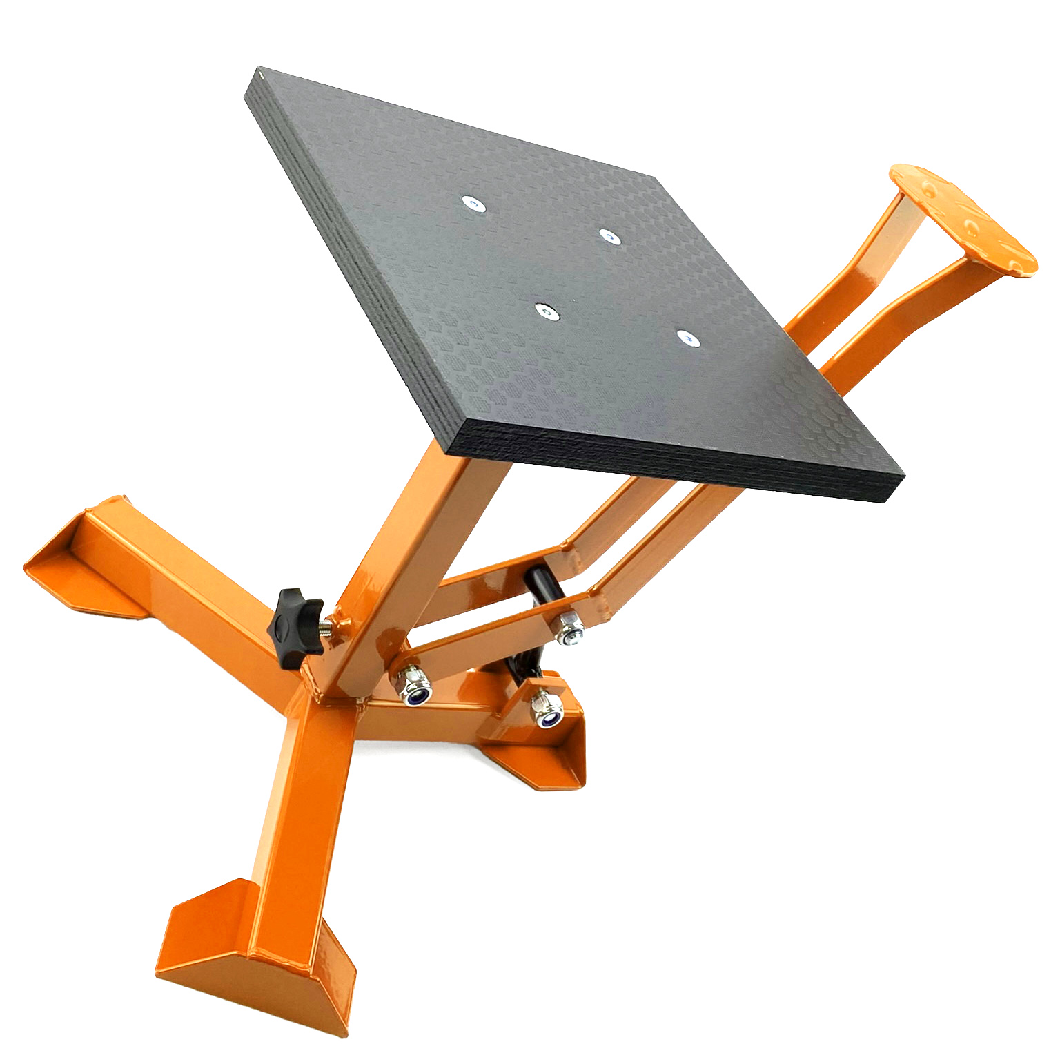 ELITE TRIPOD POP UP STAND, BIG FEET / GLOSS ORANGE / TAG-Z, MX STAND PIT PADDOCK ENDURO thumbnail 5