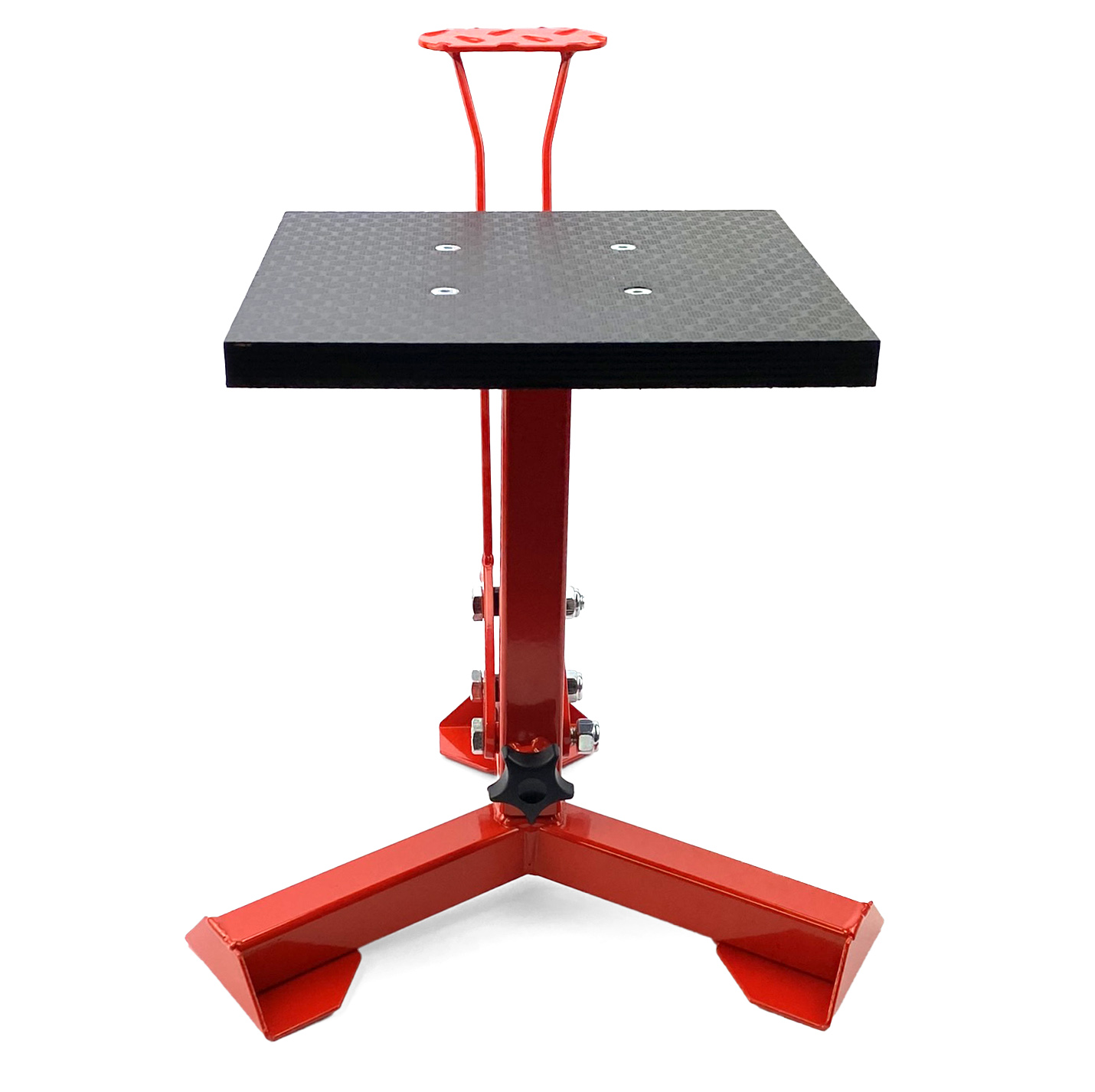 ELITE TRIPOD POP UP STAND, BIG FEET / GLOSS RED / TAG-Z, MX STAND PIT PADDOCK ENDURO thumbnail 5