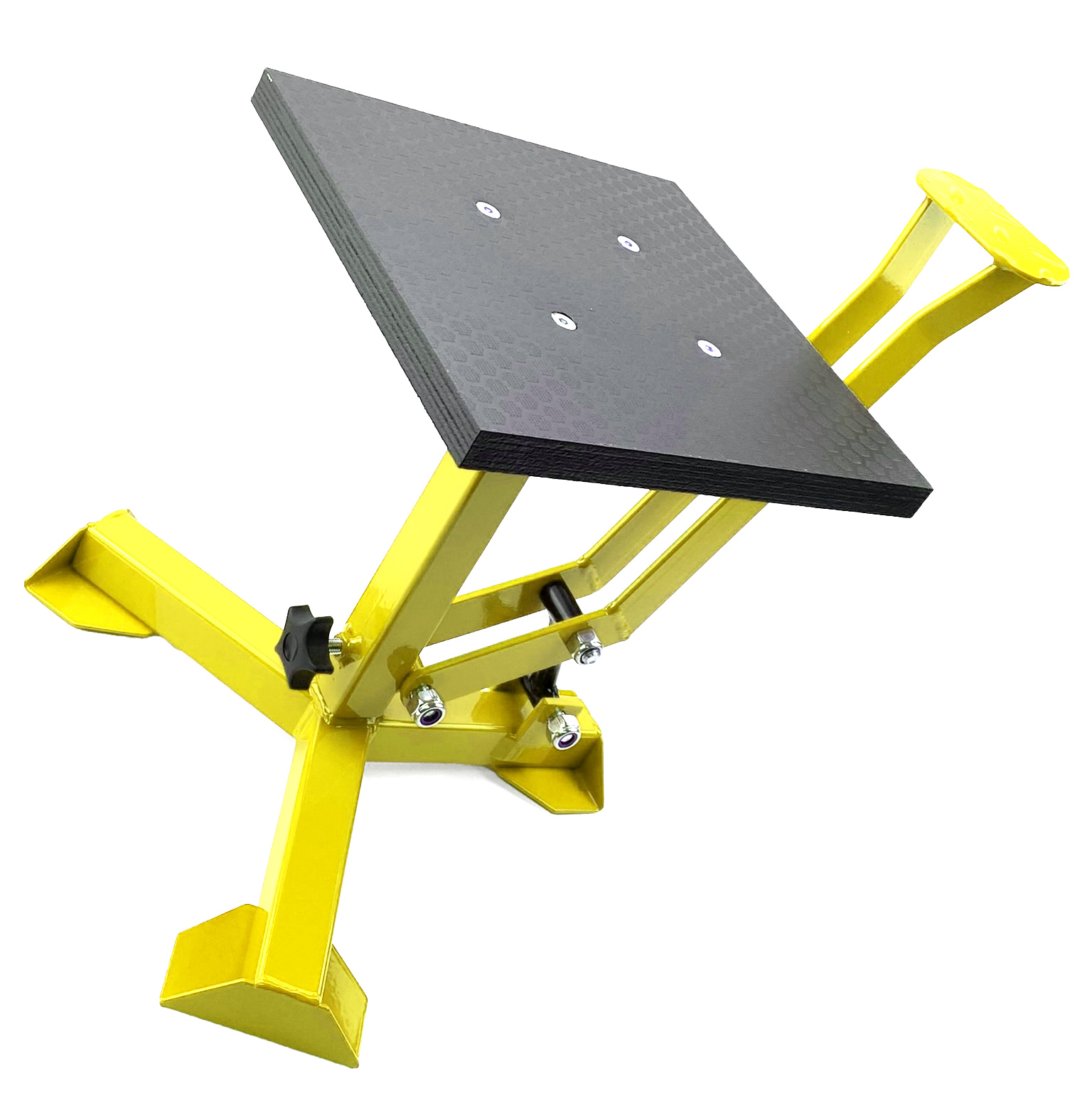 ELITE TRIPOD POP UP STAND, BIG FEET / GLOSS YELLOW / TAG-Z, MX STAND PIT PADDOCK ENDURO thumbnail 5