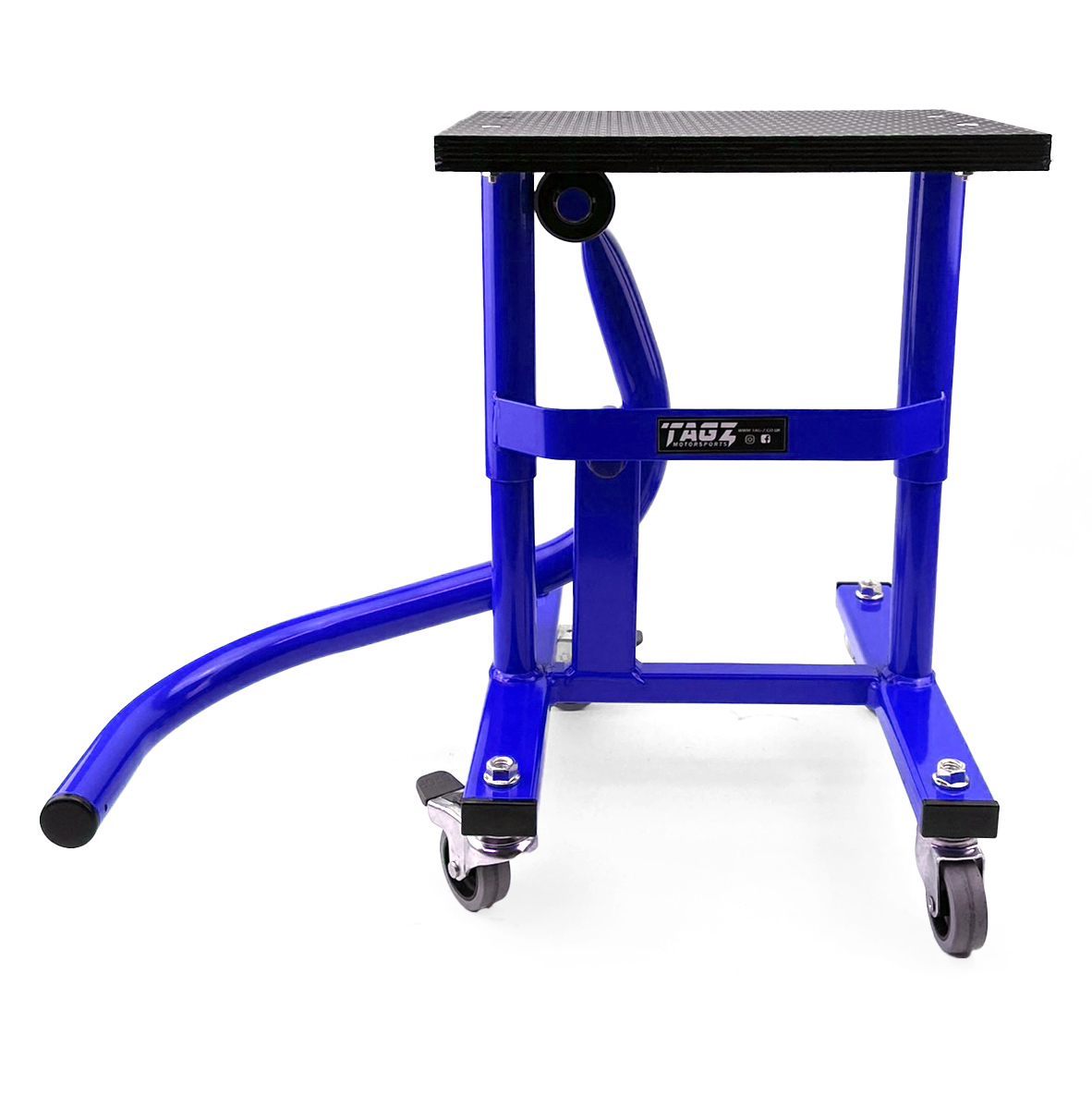 HD JACK-UP-STAND TWIN LEG v5, WHEEL ABOUT JACK-UP-STAND, MX & ENDURO 125>625CC BIKES thumbnail 6