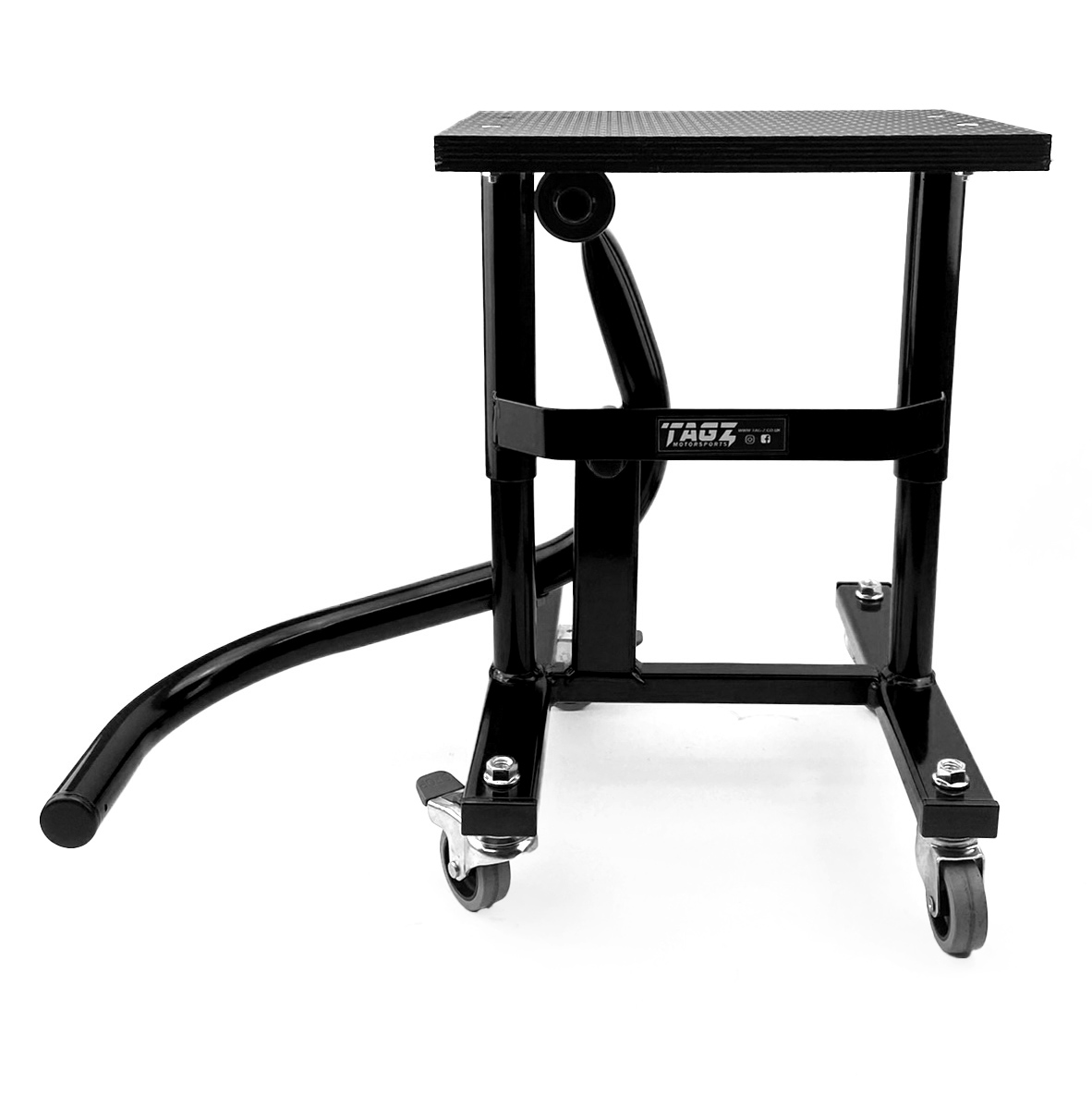 HD JACK-UP-STAND TWIN LEG v5, WHEEL ABOUT JACK-UP-STAND, MX & ENDURO 125>625CC BIKES thumbnail 6
