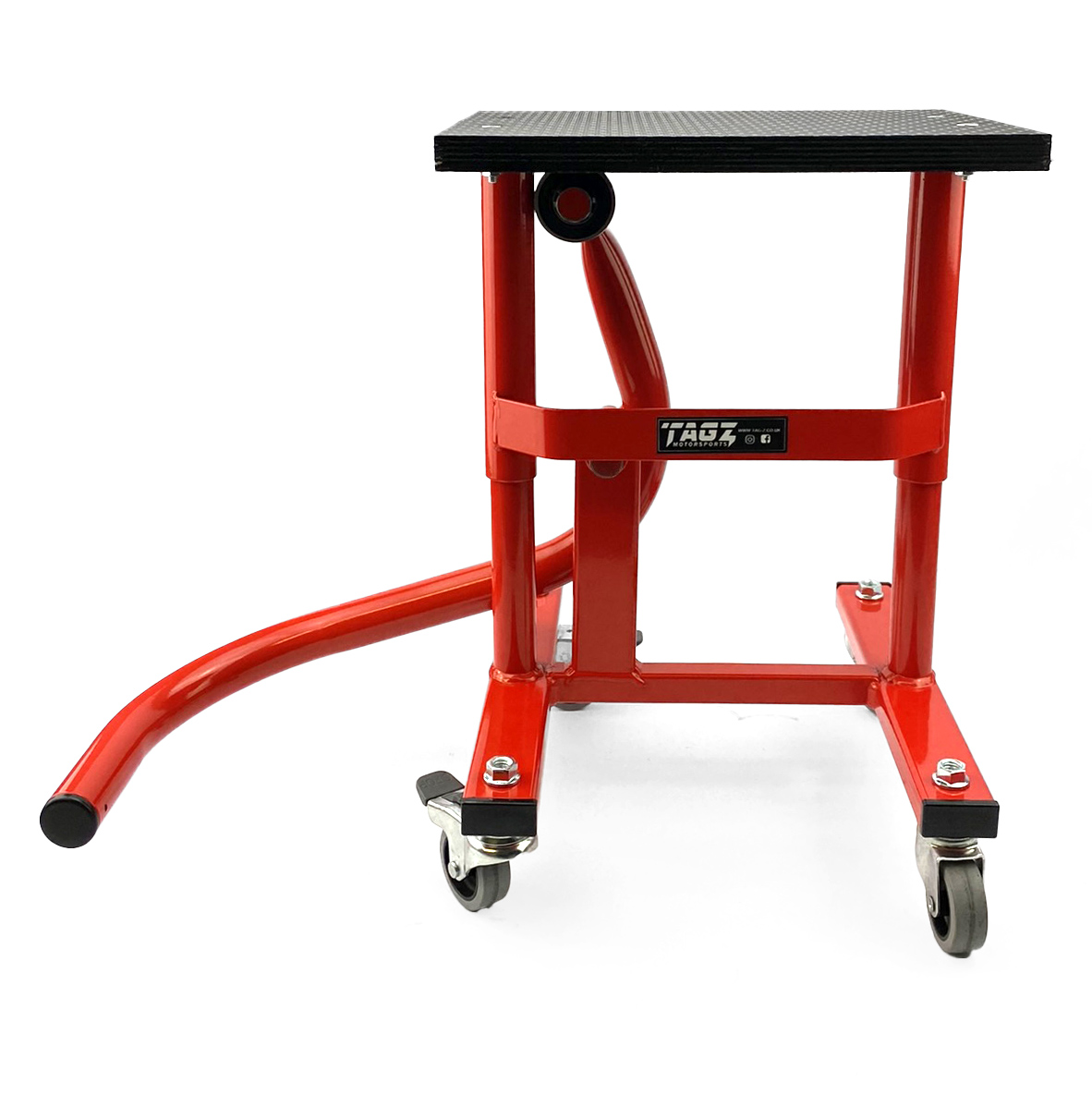 HD JACK-UP-STAND TWIN LEG v5, WHEEL ABOUT JACK-UP-STAND, MX & ENDURO 125>625CC BIKES thumbnail 5
