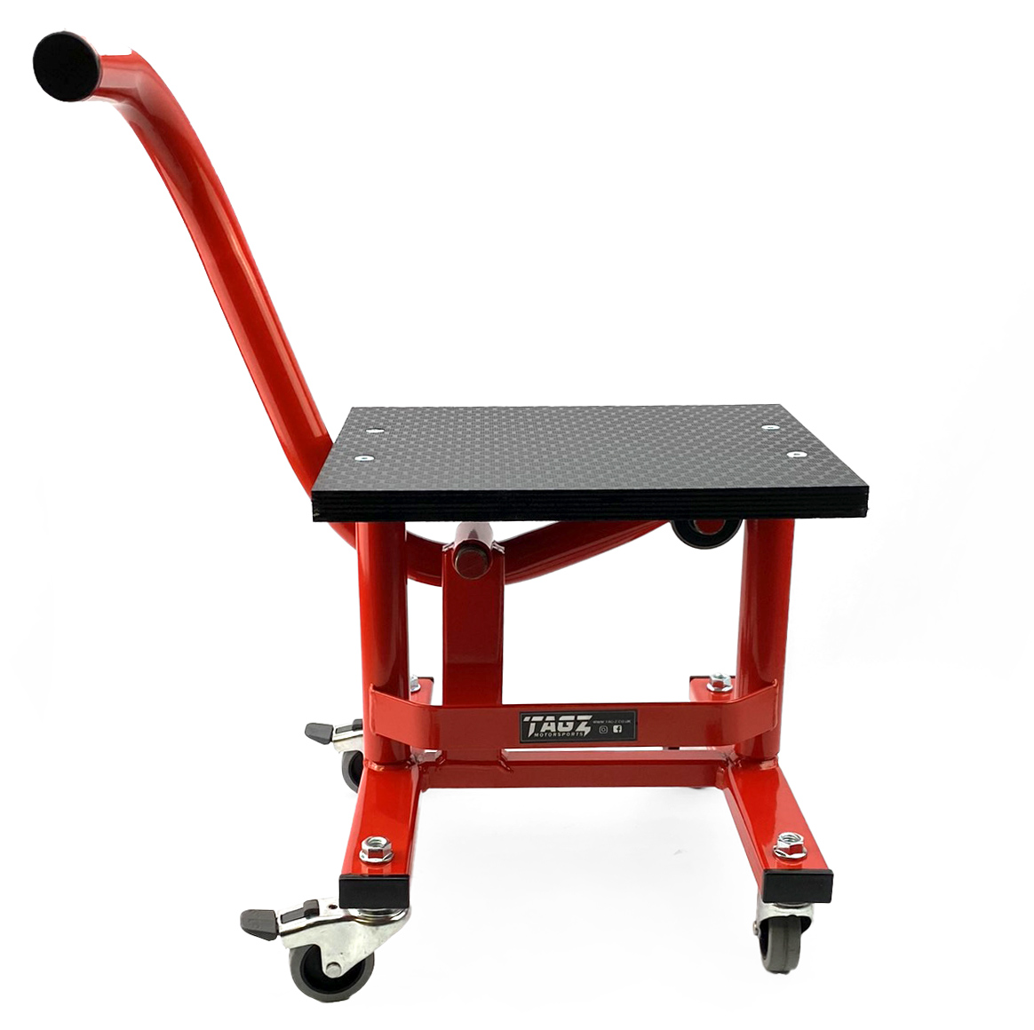 HD JACK-UP-STAND TWIN LEG v5, WHEEL ABOUT JACK-UP-STAND, MX & ENDURO 125>625CC BIKES