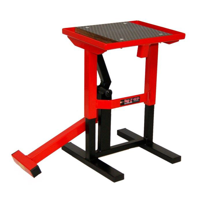 HD SUPER LIFT TWIN LEG STAND, RED, TOP QUALITY TAG-Z STAND thumbnail 7