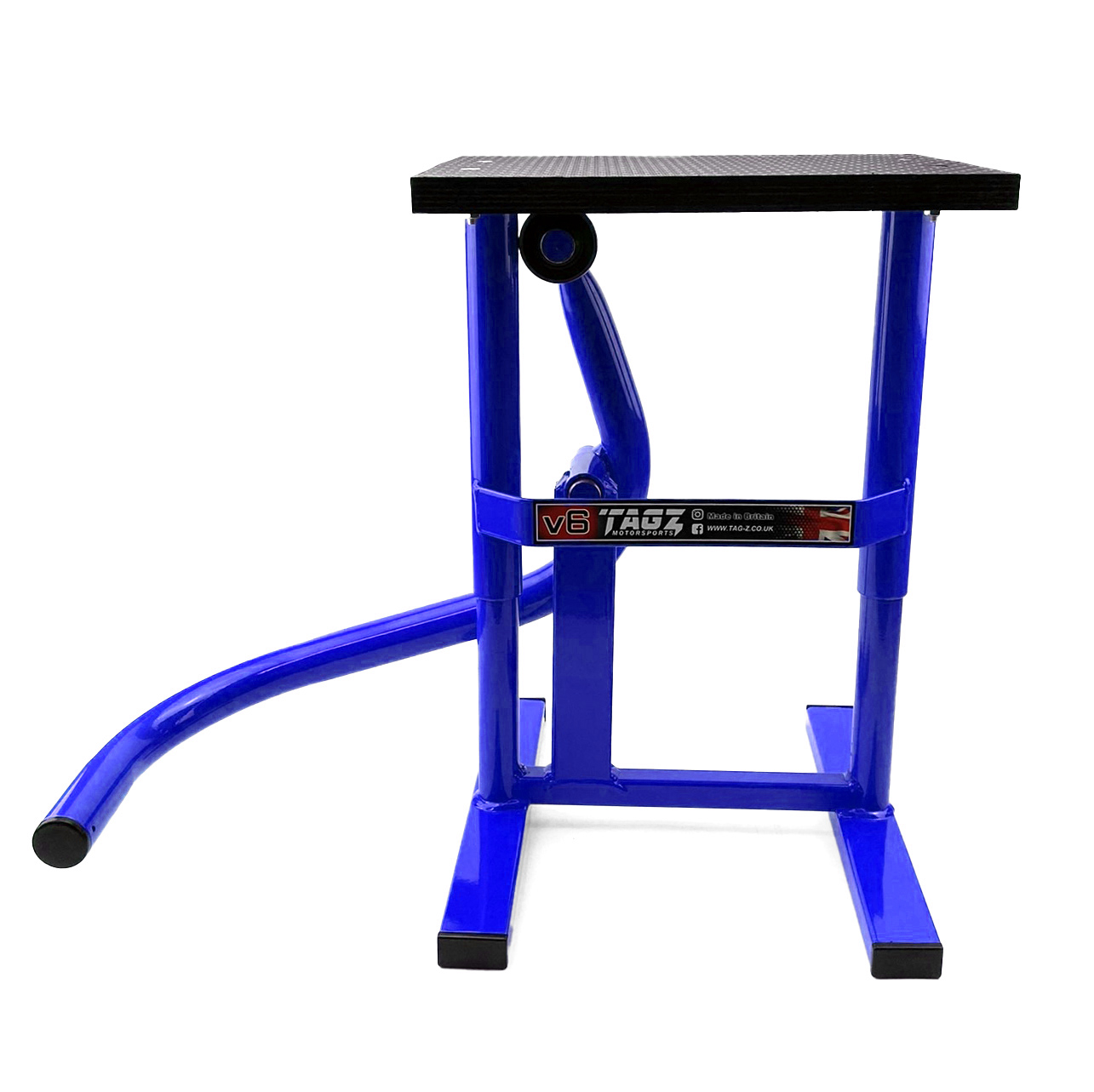 HD JACK-UP-STAND TWIN LEG v5, MX & ENDURO 125>625CC BIKES, LARGE STAND 440mm HIGH MX thumbnail 6