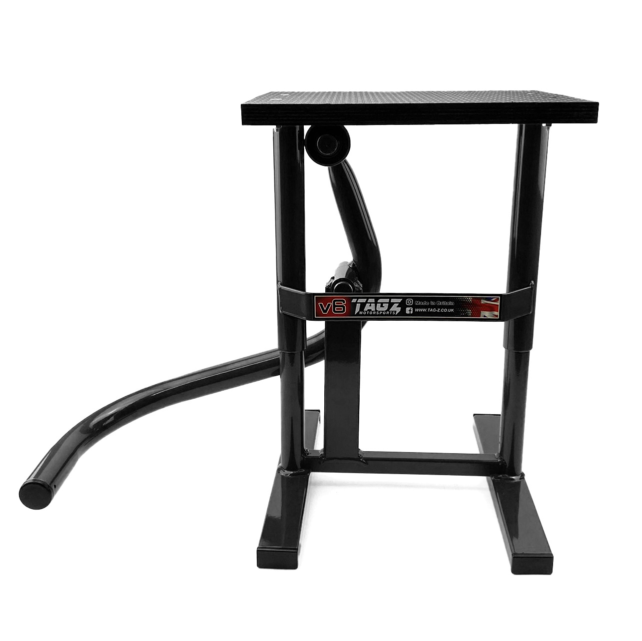 HD JACK-UP-STAND TWIN LEG v5, MX & ENDURO 125>625CC BIKES, LARGE STAND 440mm HIGH MX thumbnail 6