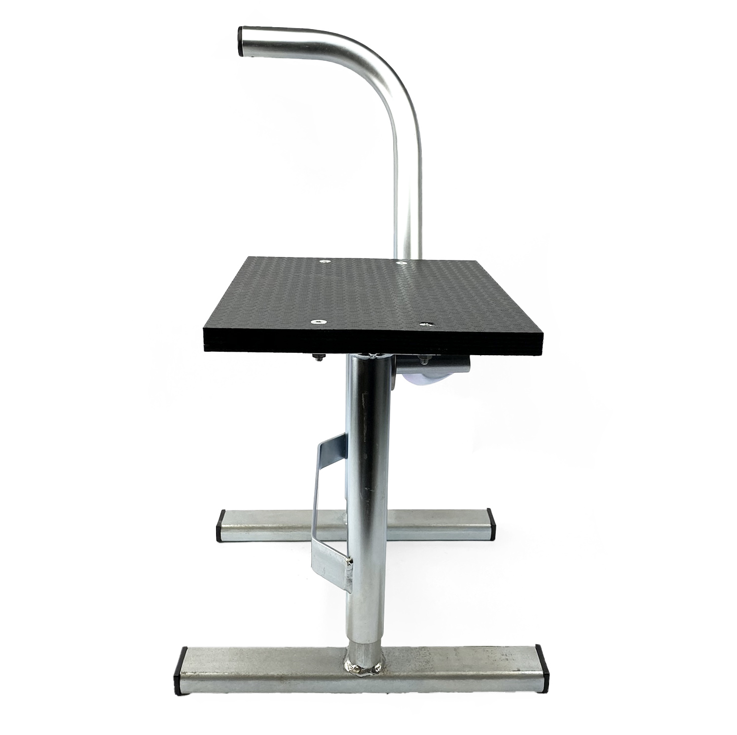 HD JACK-UP-STAND TWIN LEG v5, BRIGHT ZINC PLATE, LARGE STAND 440mm HIGH MX thumbnail 5