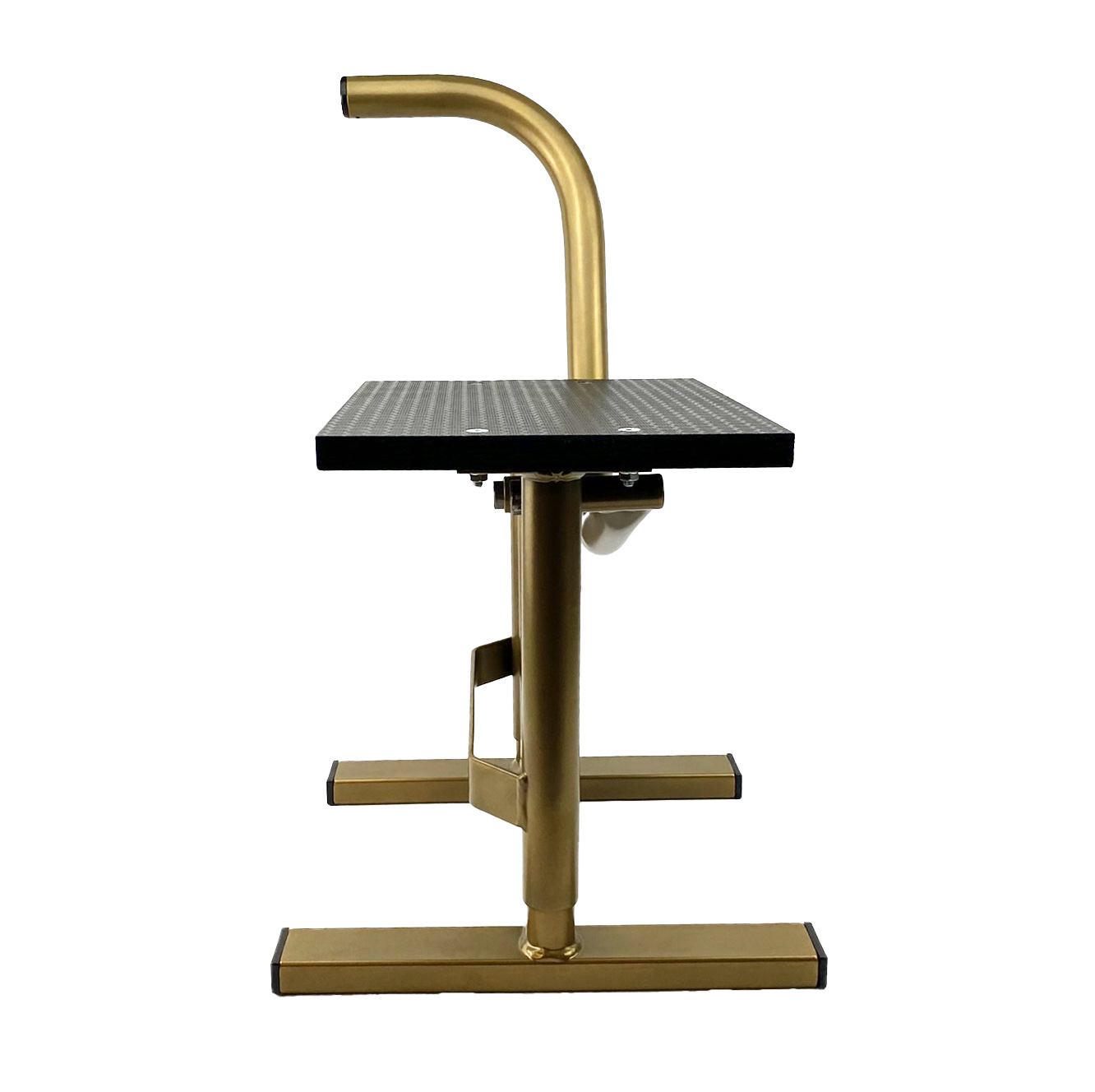 HD JACK-UP-STAND TWIN LEG v5, MX & ENDURO 125>625CC GOLD, LARGE STAND 440mm HIGH MX thumbnail 3