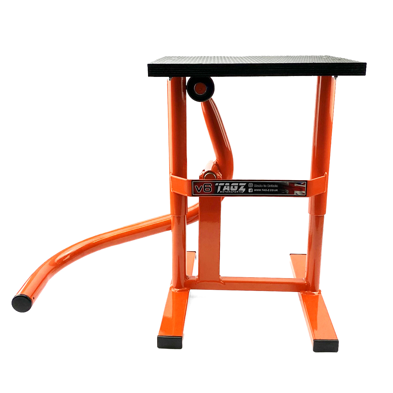 HD JACK-UP-STAND TWIN LEG v5, MX & ENDURO 125>625CC BIKES, LARGE STAND 440mm HIGH MX thumbnail 6