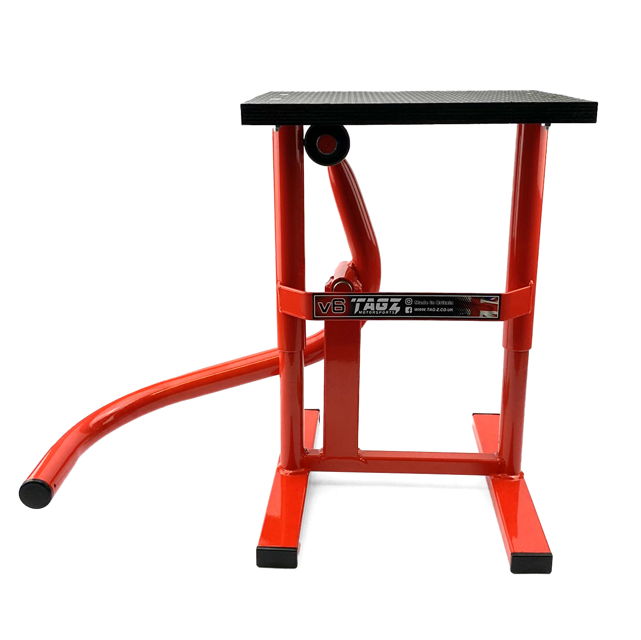 HD JACK-UP-STAND TWIN LEG v5, MX & ENDURO 125>625CC BIKES, LARGE STAND 440mm HIGH MX thumbnail 8
