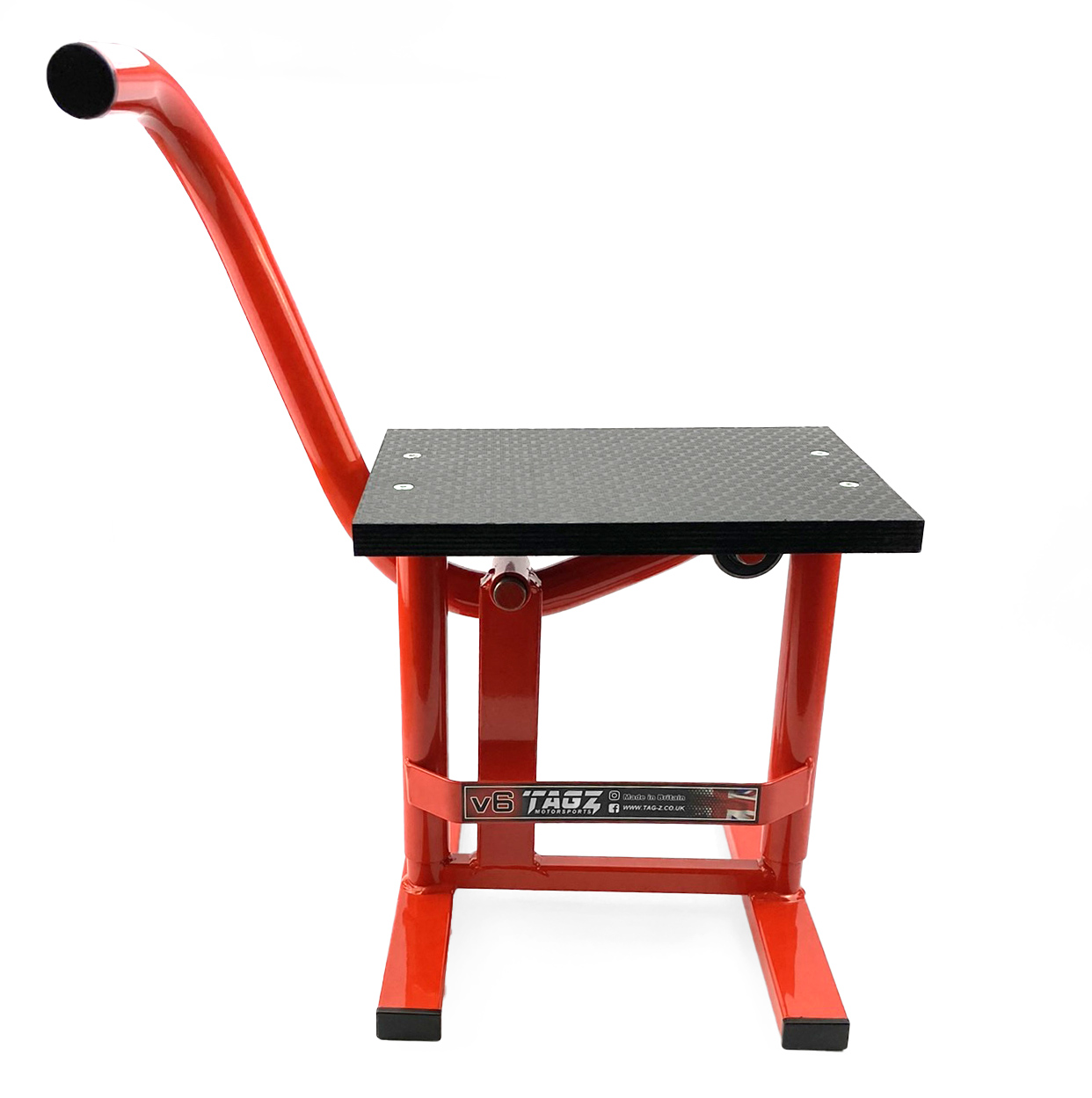 HD JACK-UP-STAND TWIN LEG v5, MX & ENDURO 125>625CC BIKES, LARGE STAND 440mm HIGH MX