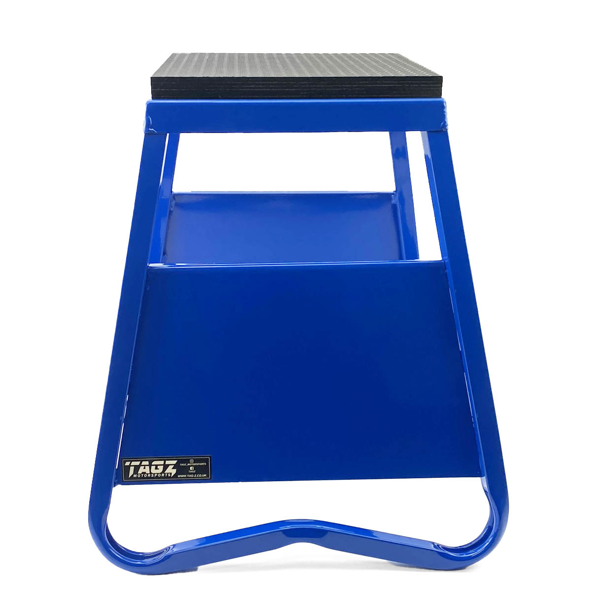 HEAVY DUTY STEEL BOX STAND MX, LARGE / 430mm HIGH MX STAND, THIS STAND DOESN'T COME WITH THE MOTO STICKER NOW thumbnail 4