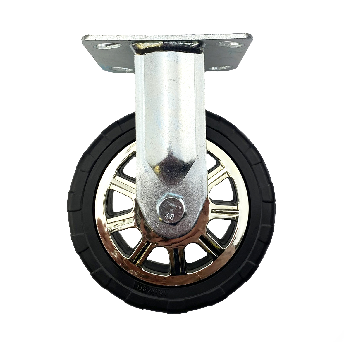 CASTOR WHEEL HEAVY DUTY 6 FIXED - EACH image 1