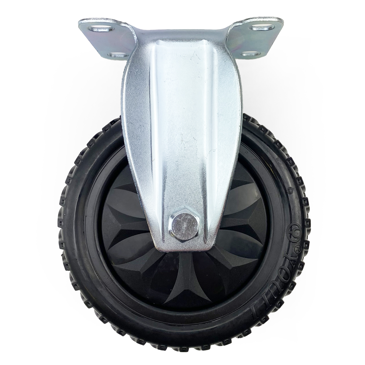 CASTOR WHEEL HEAVY DUTY 5 FIXED - EACH image 1