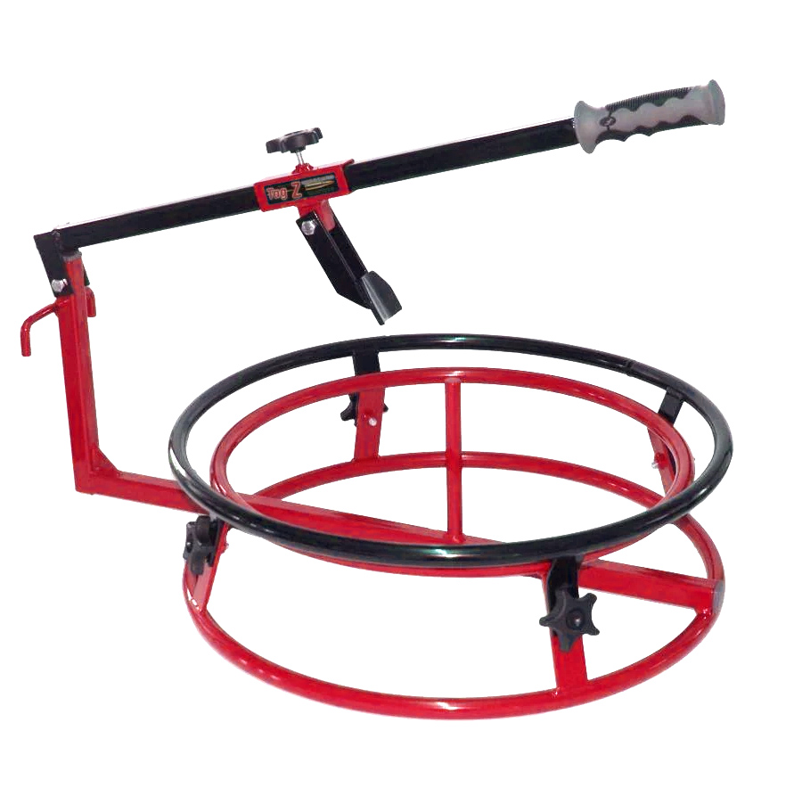 TYRE CHANGER + 21'' RING / RED, TAG-Z TWIN RING TYRE CHANGER image 1