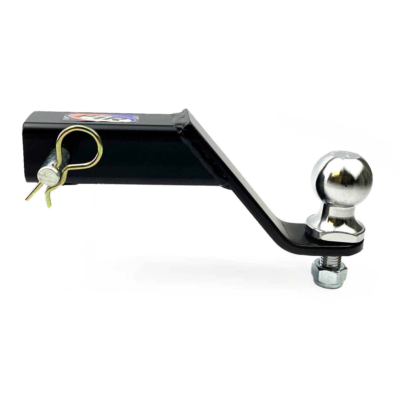 50mm BALL 60 DROP MOUNT+PIN, ATV UTV QUAD HITCH MOUNT thumbnail 2