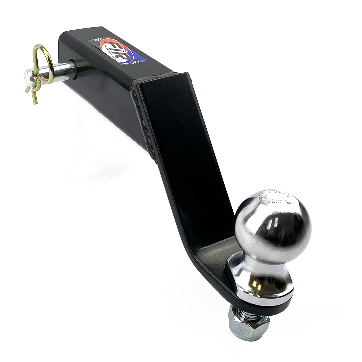 50mm BALL 60 DROP MOUNT+PIN, ATV UTV QUAD HITCH MOUNT