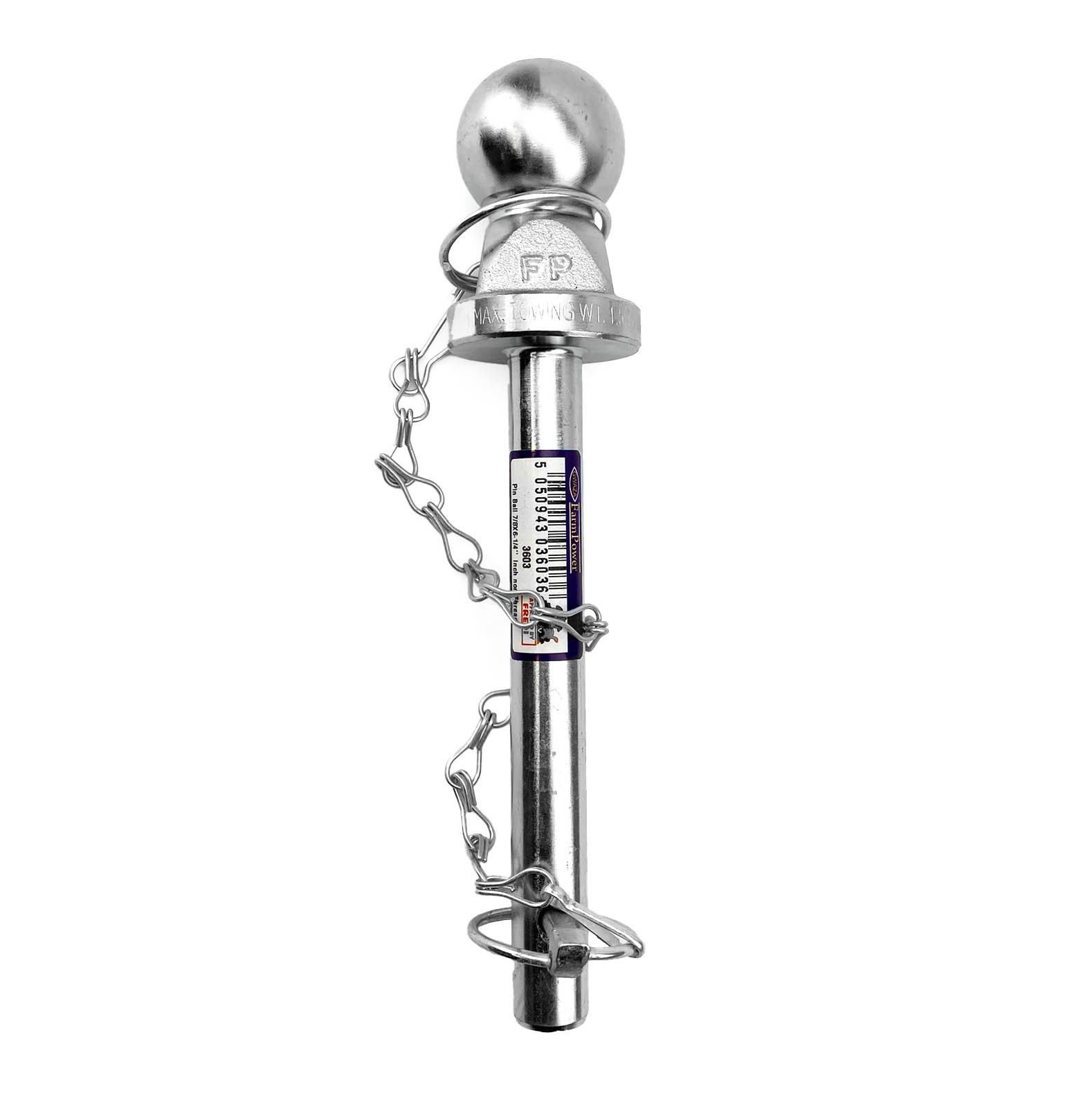 TOW HITCH BALL 50MM / PIN 22MM thumbnail 2