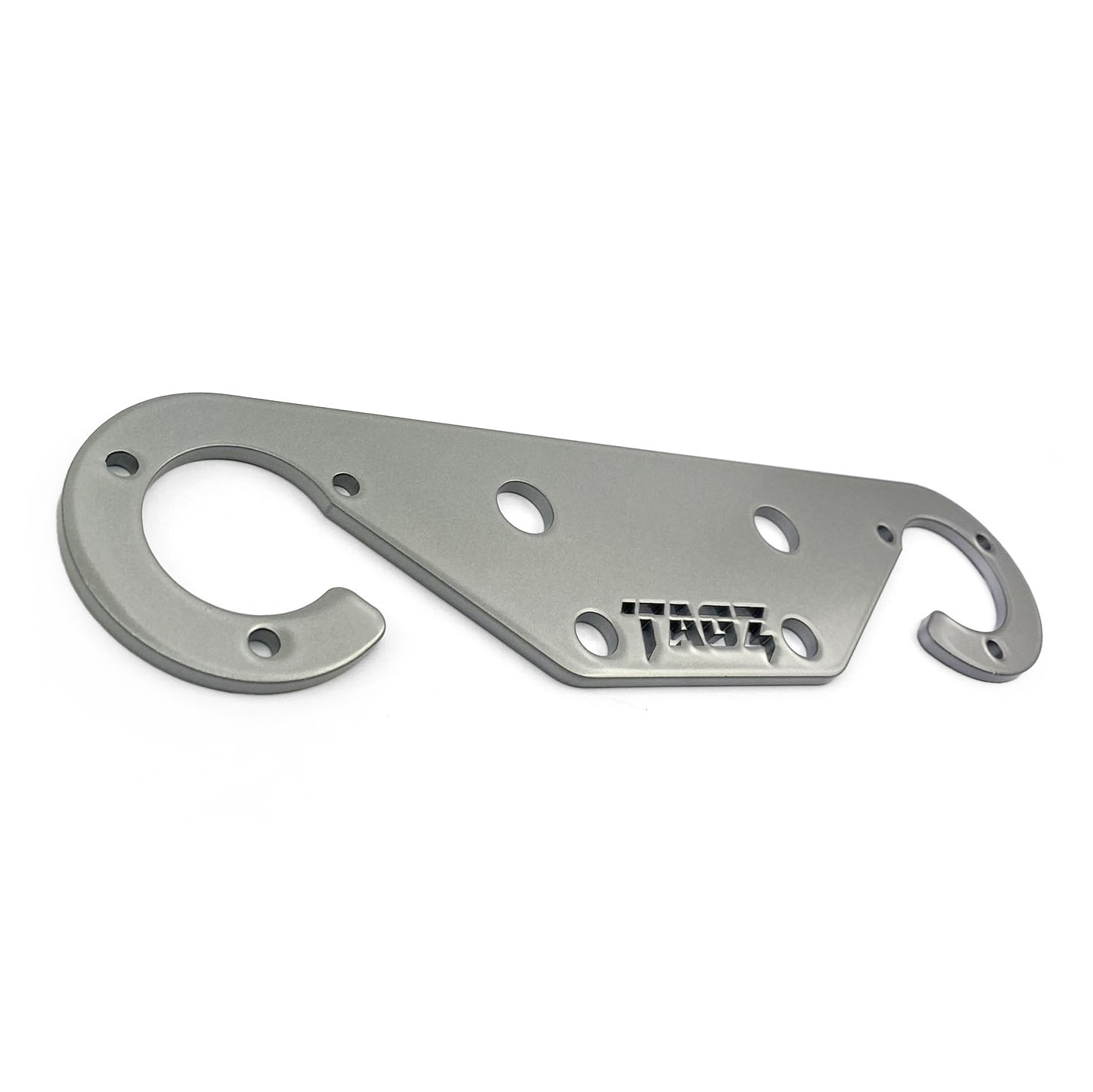 HEAVY DUTY TOW BAR BUMPER TWIN SOCKET PLATE SLIVER thumbnail 2