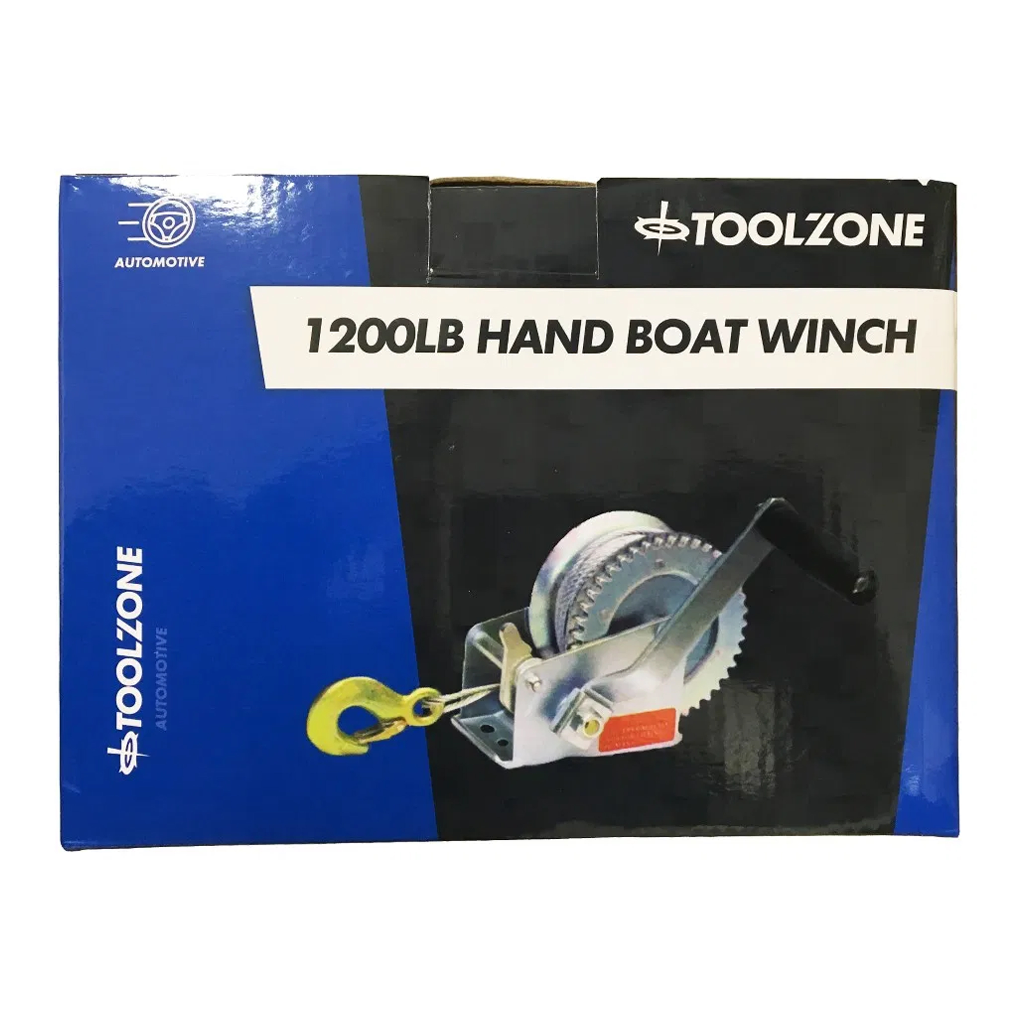 BOAT WINCH 1200lb 20m ROPE 5mm DIAMETER - TOOLZONE KDPTD023 thumbnail 3