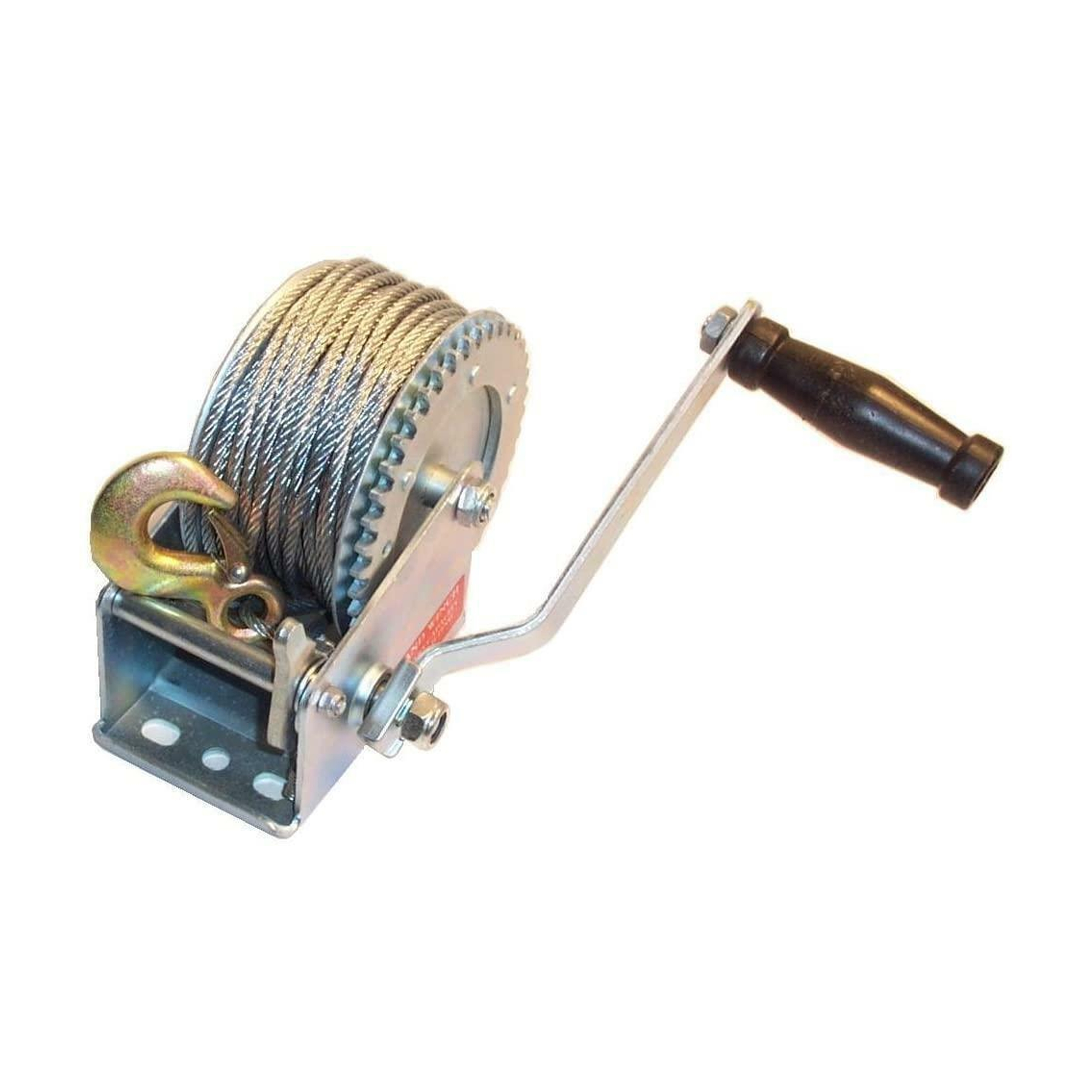BOAT WINCH 1200lb 20m ROPE 5mm DIAMETER - TOOLZONE KDPTD023 thumbnail 2