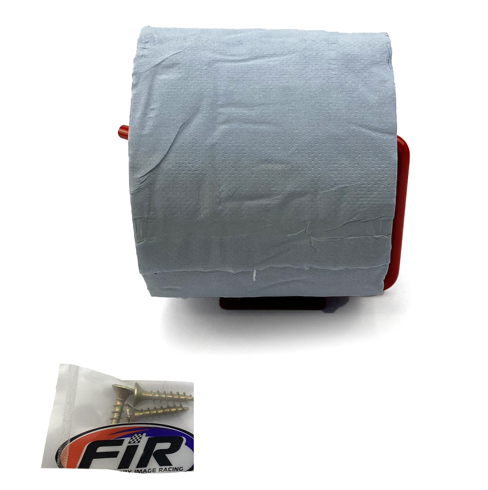 L/D FIXED ROLL HOLDER + 1 ROLL RED thumbnail 5