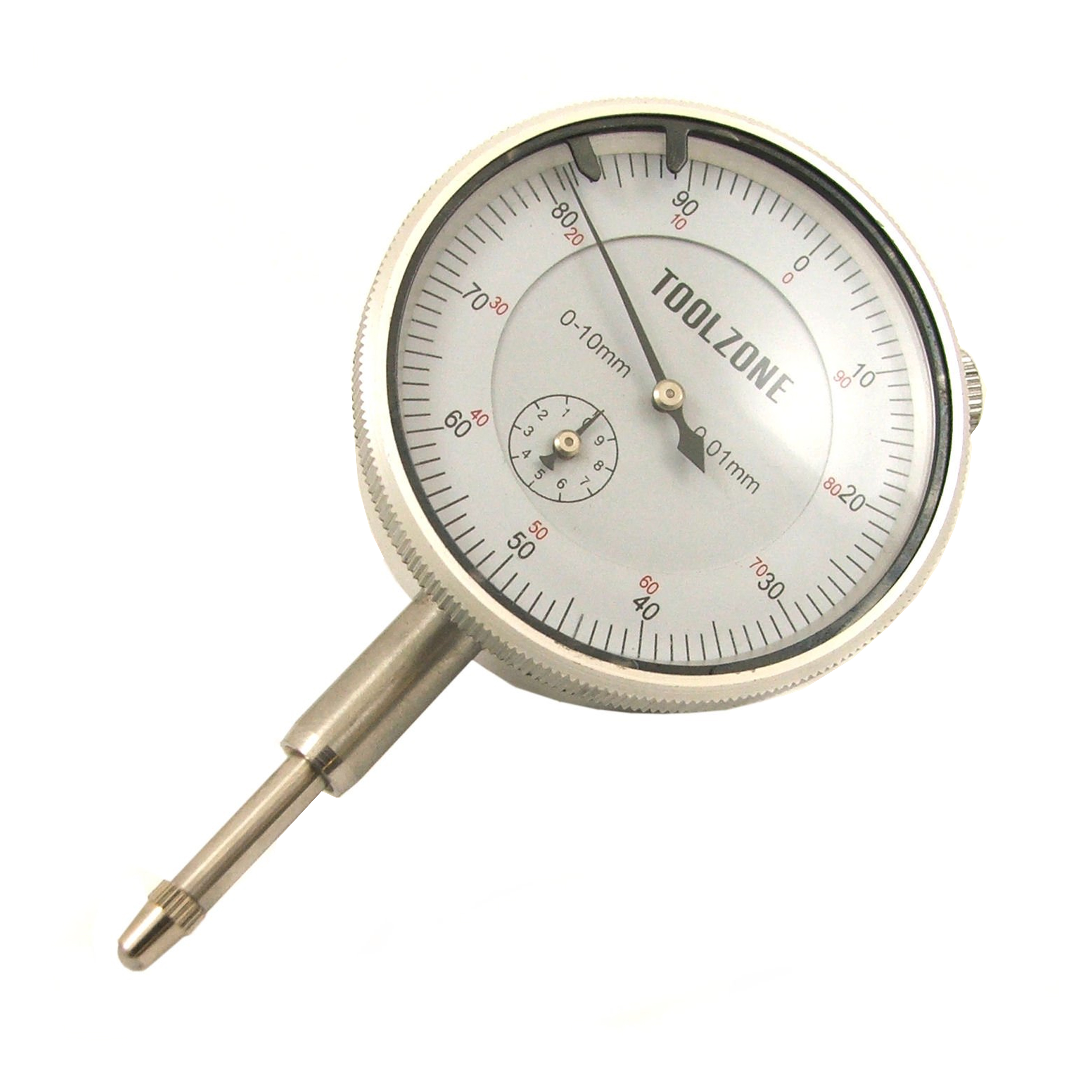 DTI DIAL GAUGE 0-10mm 0.01mm READING 57mm DIAL - TOOLZONE KDPMS083 thumbnail 2