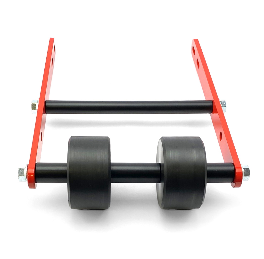 WHEELIE BAR 2 ROLLER TAG-Z RED, ATV QUAD WHEELIE SAVER / CATCH, 3.4KG Size 34x22x7cm thumbnail 4