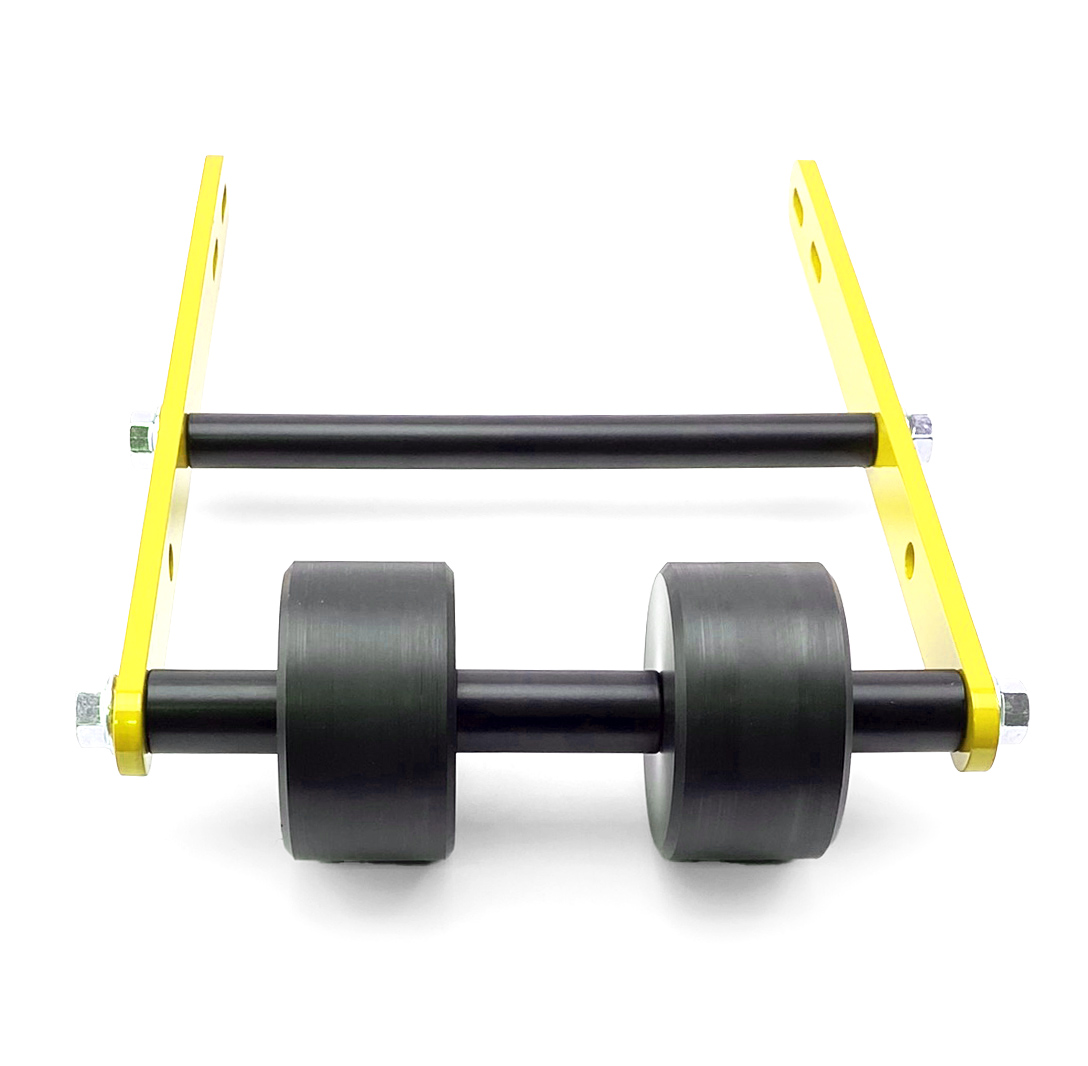 WHEELIE BAR 2 ROLLER TAG-Z YELLOW, ATV QUAD WHEELIE SAVER / CATCH, 3.4KG Size 34x22x7cm thumbnail 5