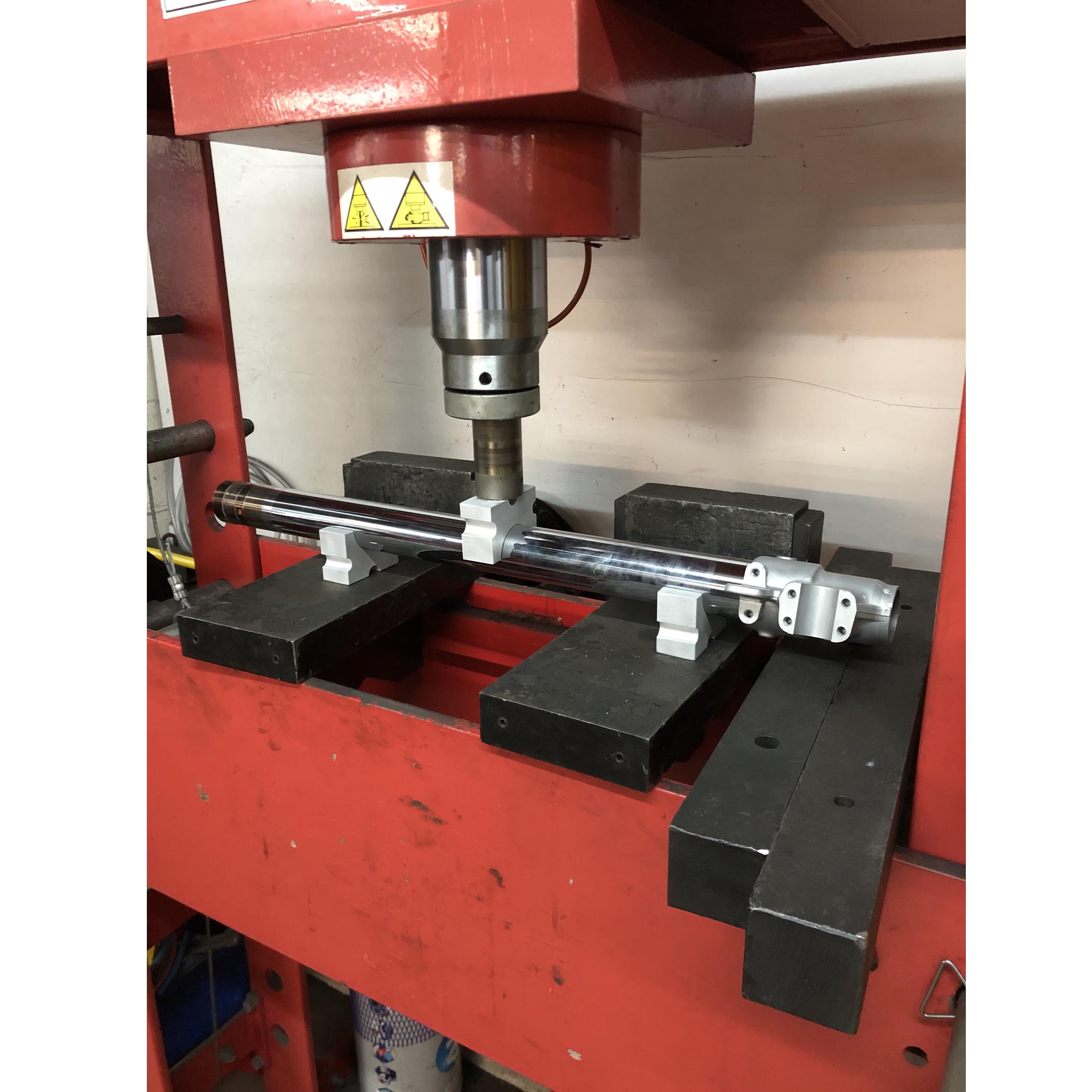 47-48 U-BLOCKS ALUMINIUM, MX FORK PRESS ALLOY DIES REAR SHOCK SHAFT STRAIGHTENING DIES thumbnail 4