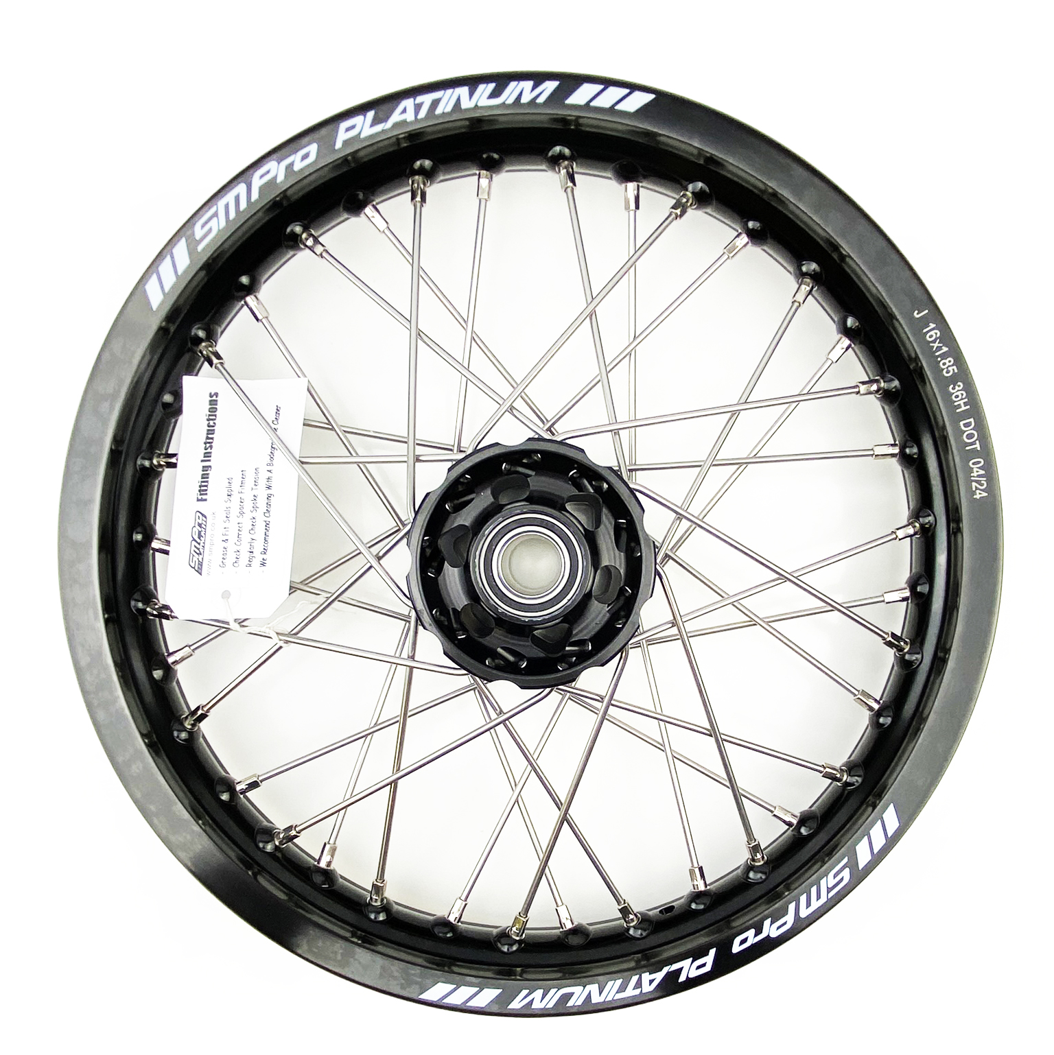 16'' TAGZ SM PRO SIDECAR WHEEL 16 x 1.85 36 image 1