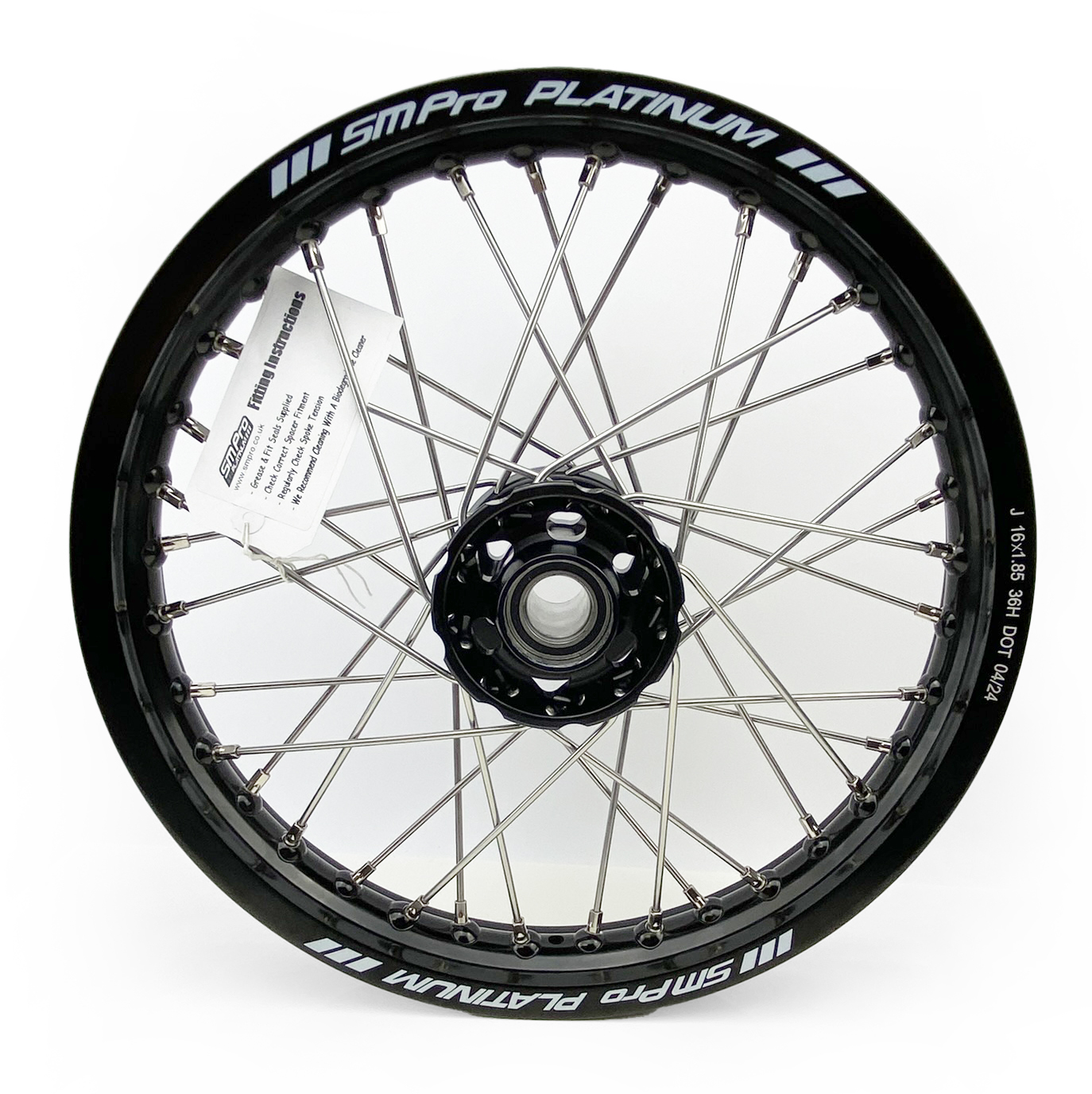 16'' TAGZ SM PRO SIDECAR WHEEL 16 x 1.85 36 thumbnail 2