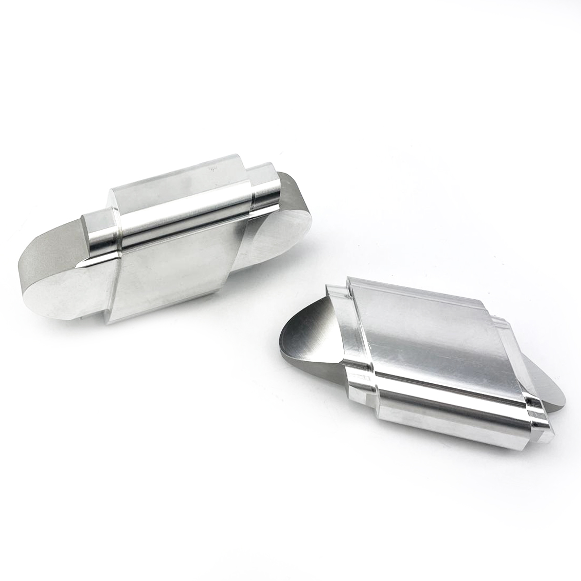KTM EXC EXCF 24>25 70MM SWINGARM EXTENSION ALLOY CNC BLOCKS (TIG WELD IN) image 1