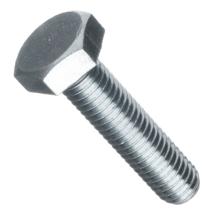 M8x130 BOLT HEX BZP EACH image 1