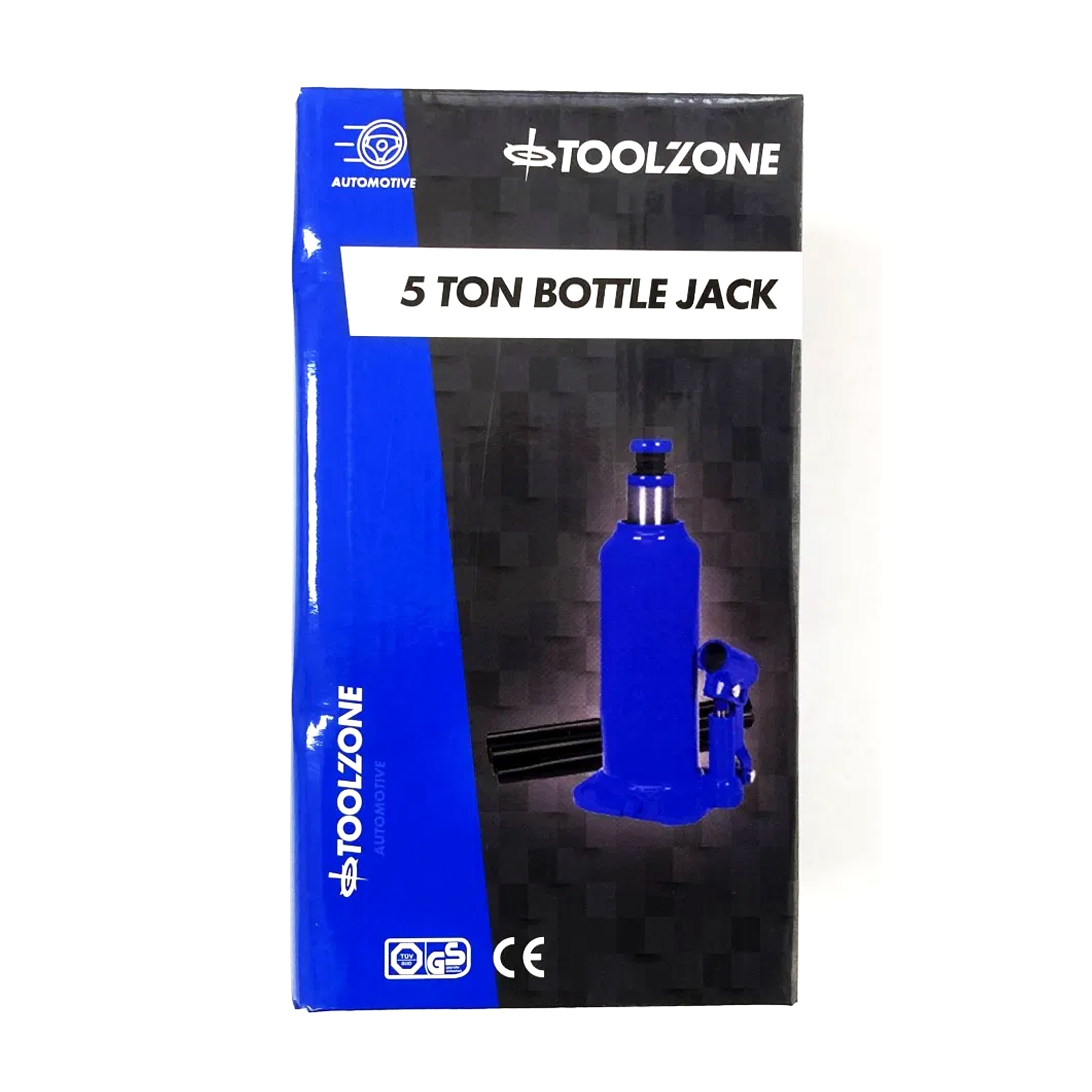 BOTTLE JACK 5 TON min height 216mm max height 413mm - TOOLZONE KDPAU149 thumbnail 3