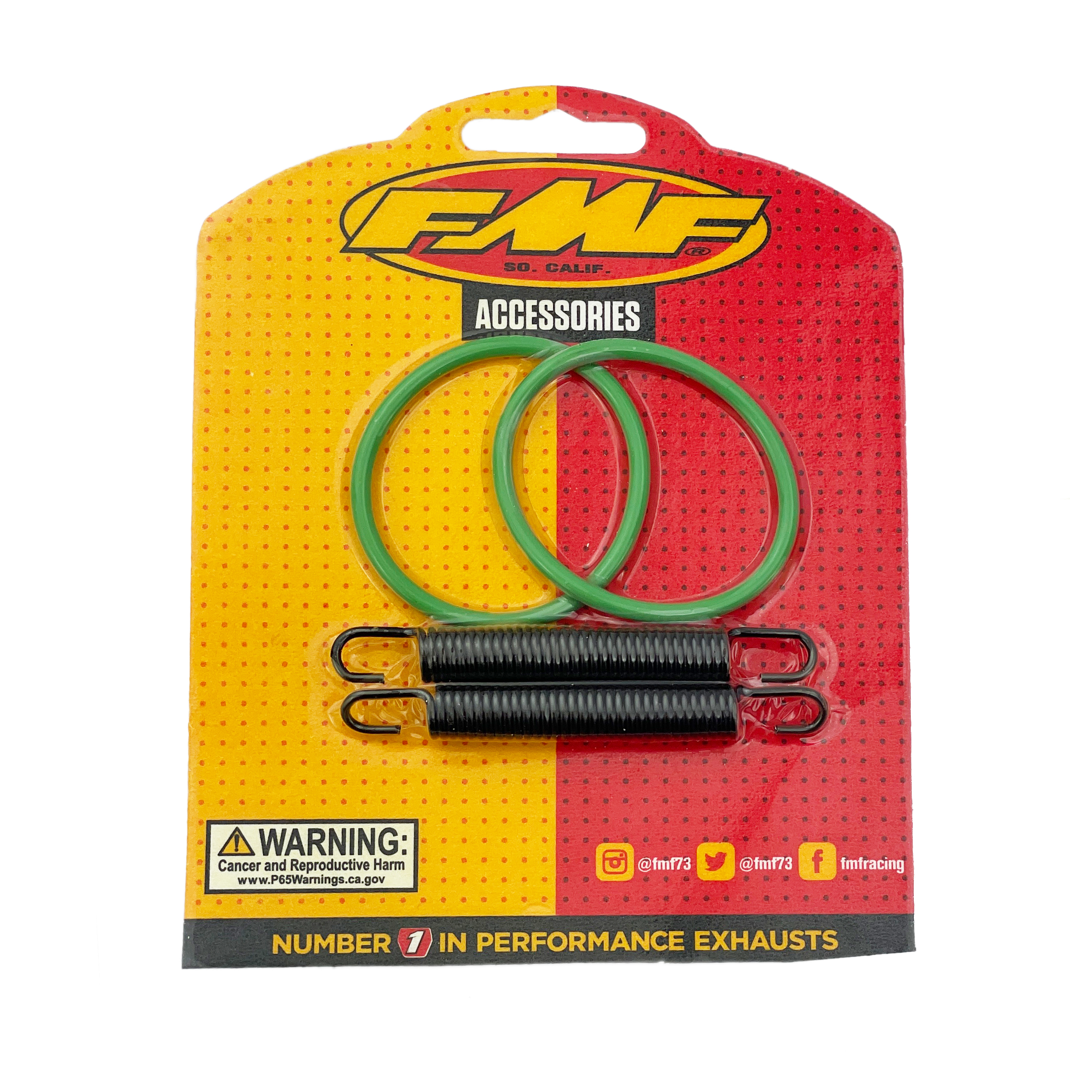Exhaust Pipe Spring & O-Ring Kit 89-22 Yamaha YZ 125 X - FMF 011315