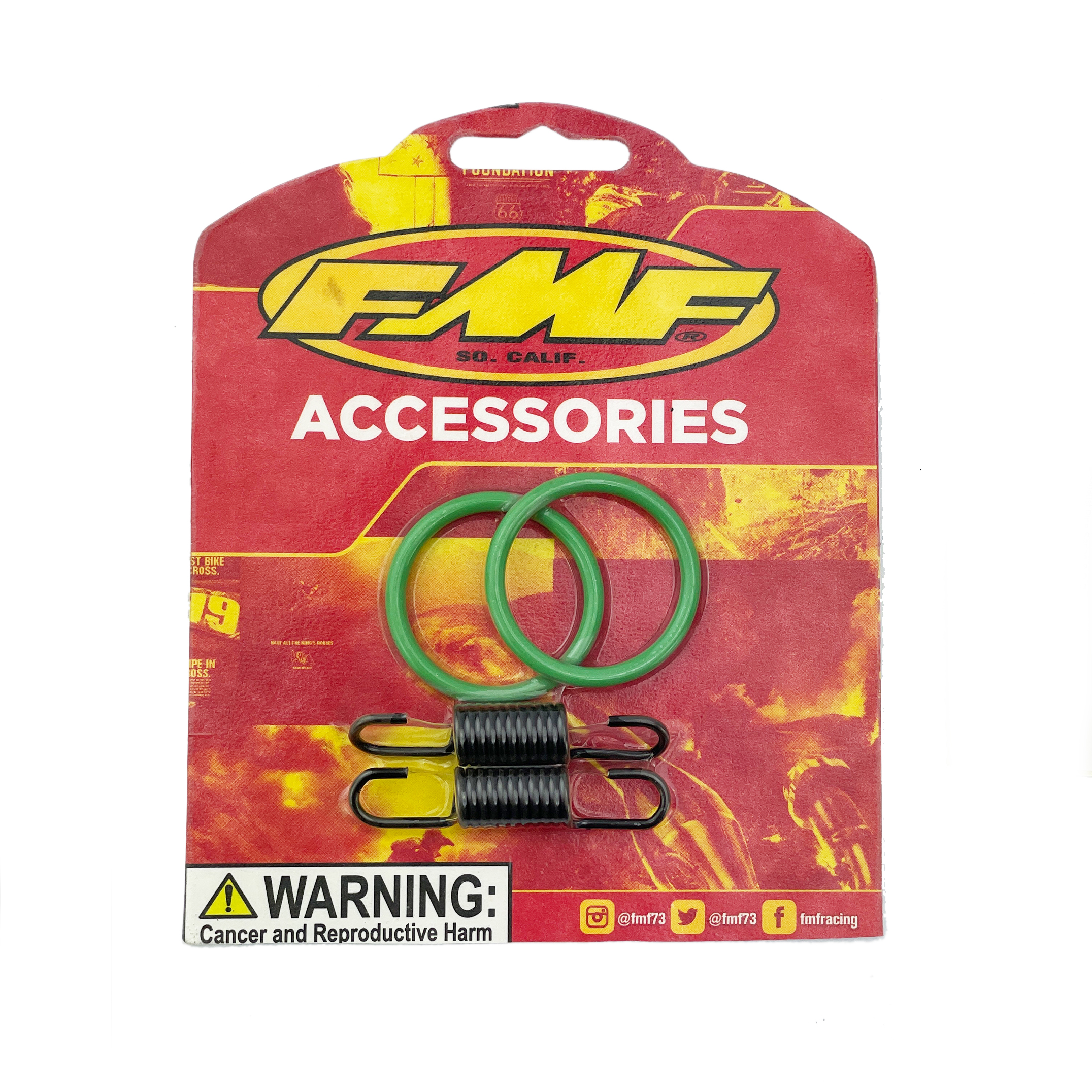 Exhaust Pipe Spring & O-Ring Kit 98-25 Kawasaki Suzuki KX 80 85 100 112 RM - FMF 011310