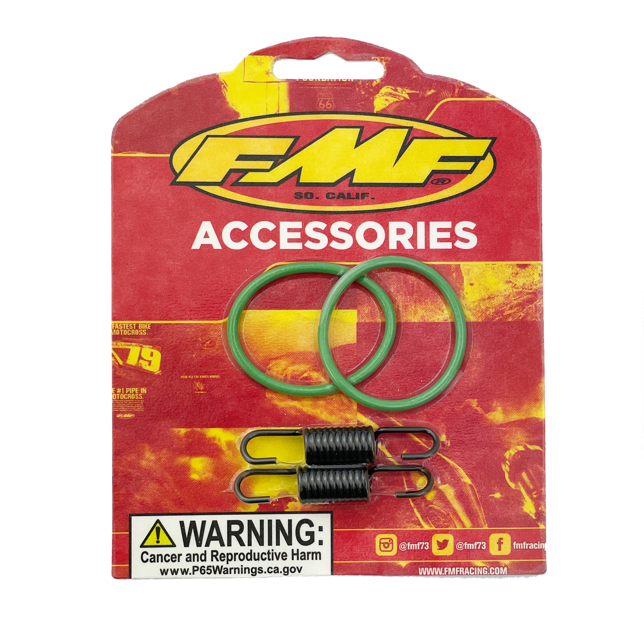 Exhaust Spring & O-Ring Kit 97-07 Suzuki RM 125 - FMF 011313 image 1