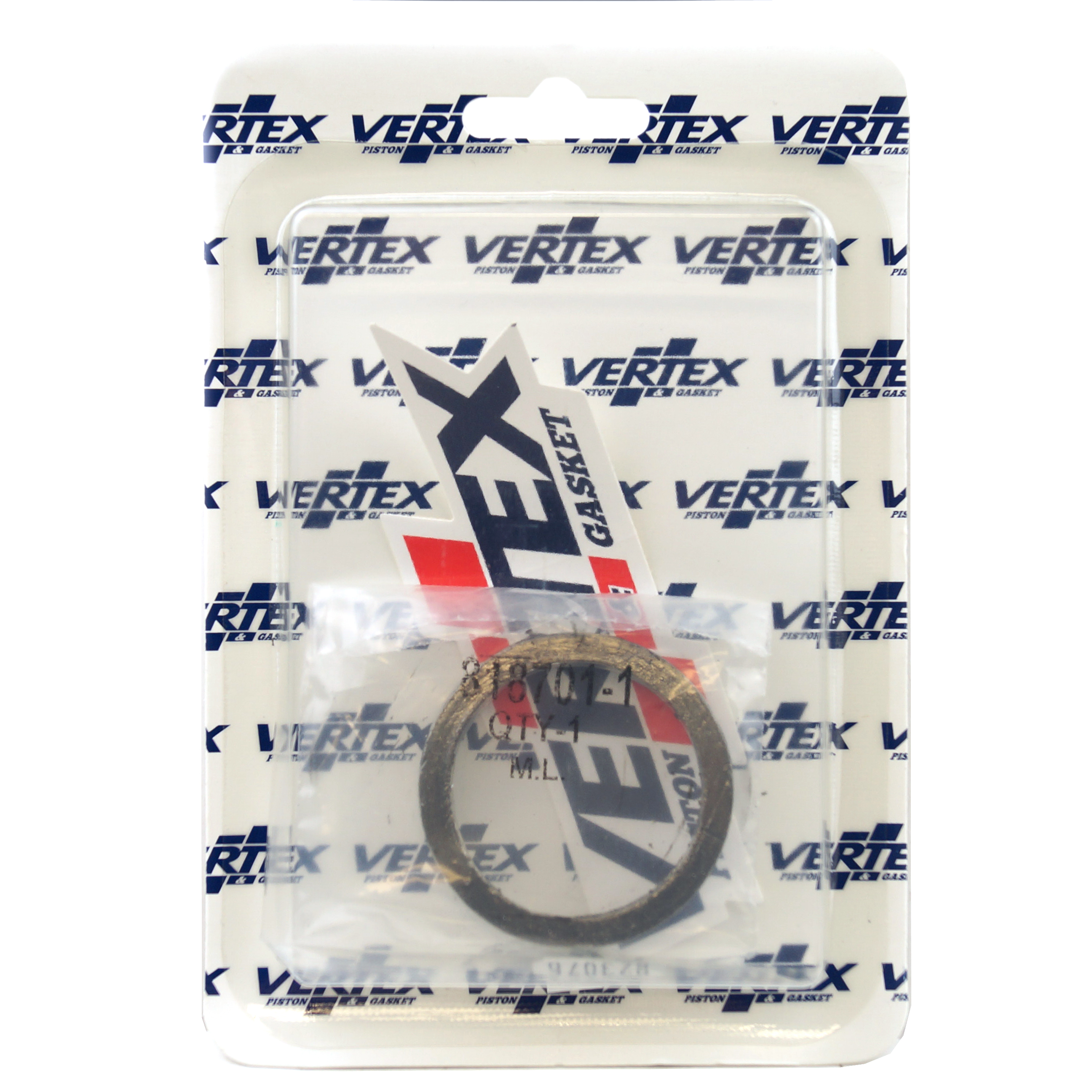 EXHAUST GASKET HEADER, VERTEX 823076, ATV MX image 1