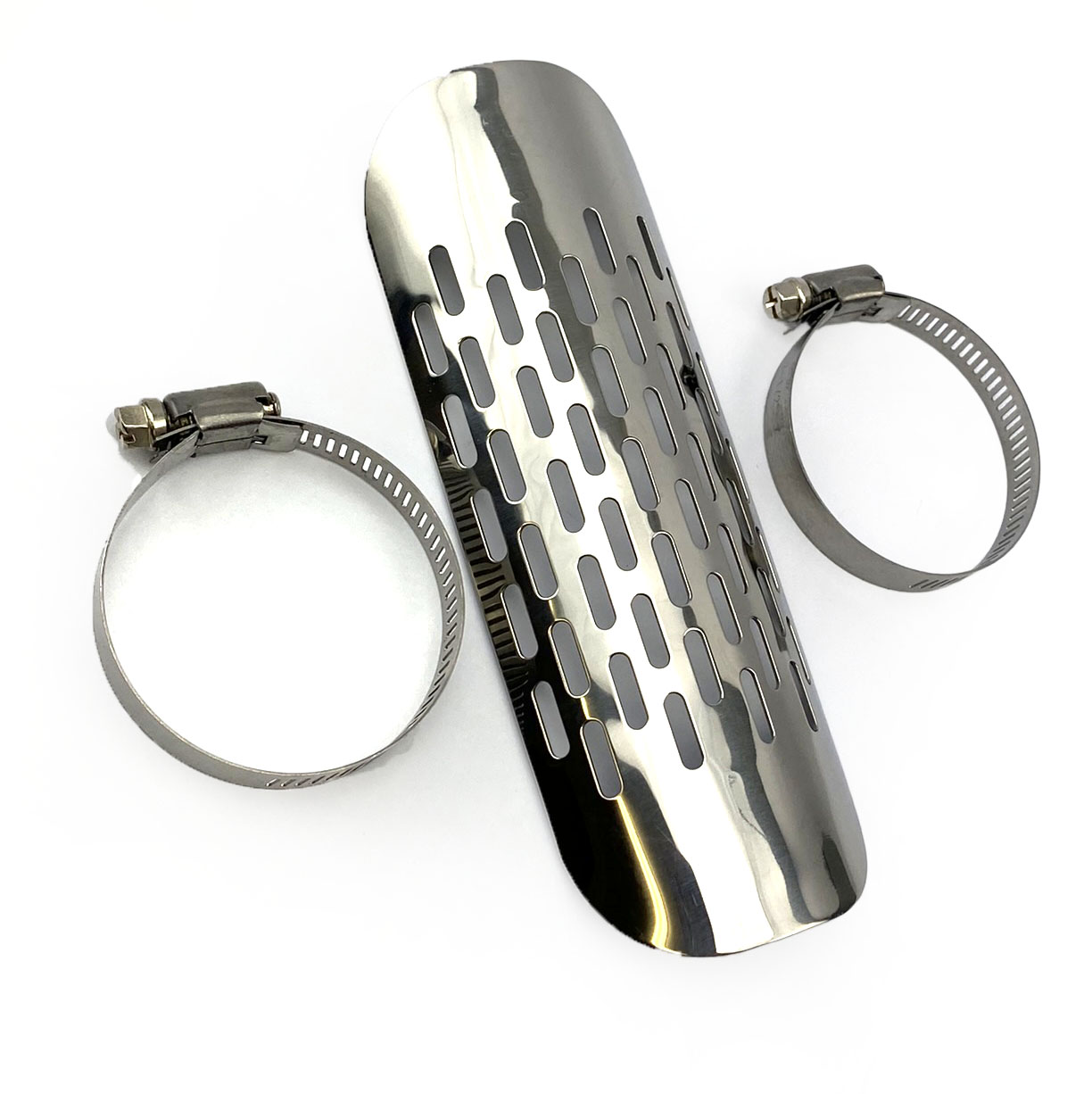 EXHAUST PIPE PROTECTOR CHROME thumbnail 4
