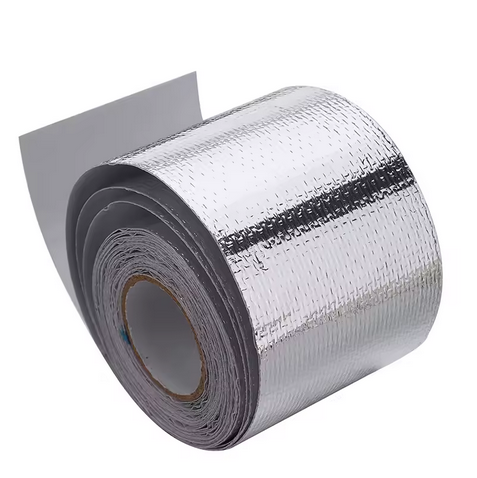 5M FIBERGLASS FOIL EXHAUST HEAT SHIELD MANIFOLD DOWNPIPE HIGH TEMPERATURE TAPE thumbnail 4