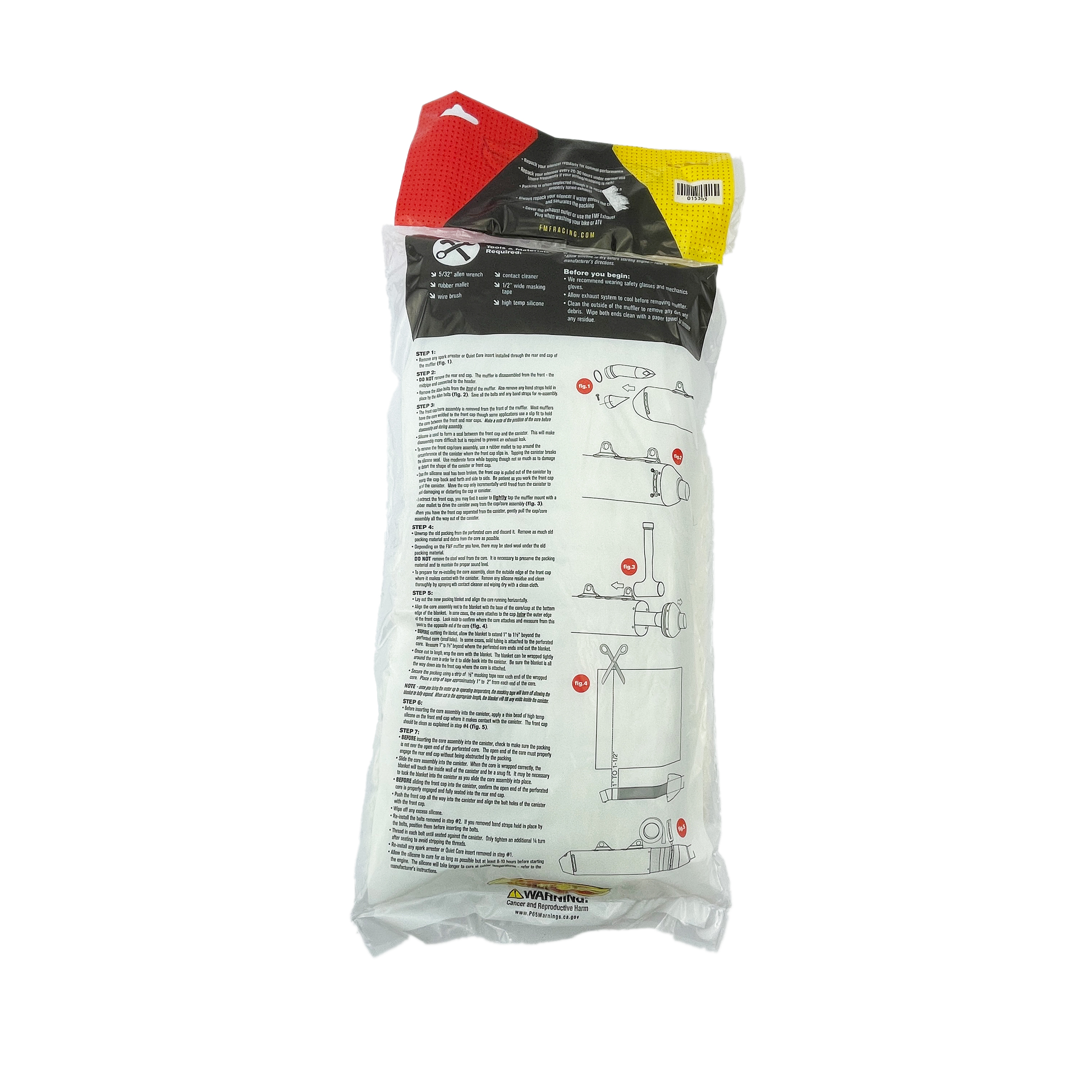 4-Stroke Race Exhaust Silencer Packing - FMF 015303 thumbnail 2