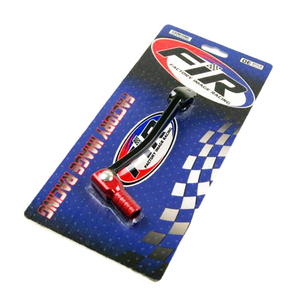 GEAR LEVER ALLOY BLACK, RED TIP thumbnail 2