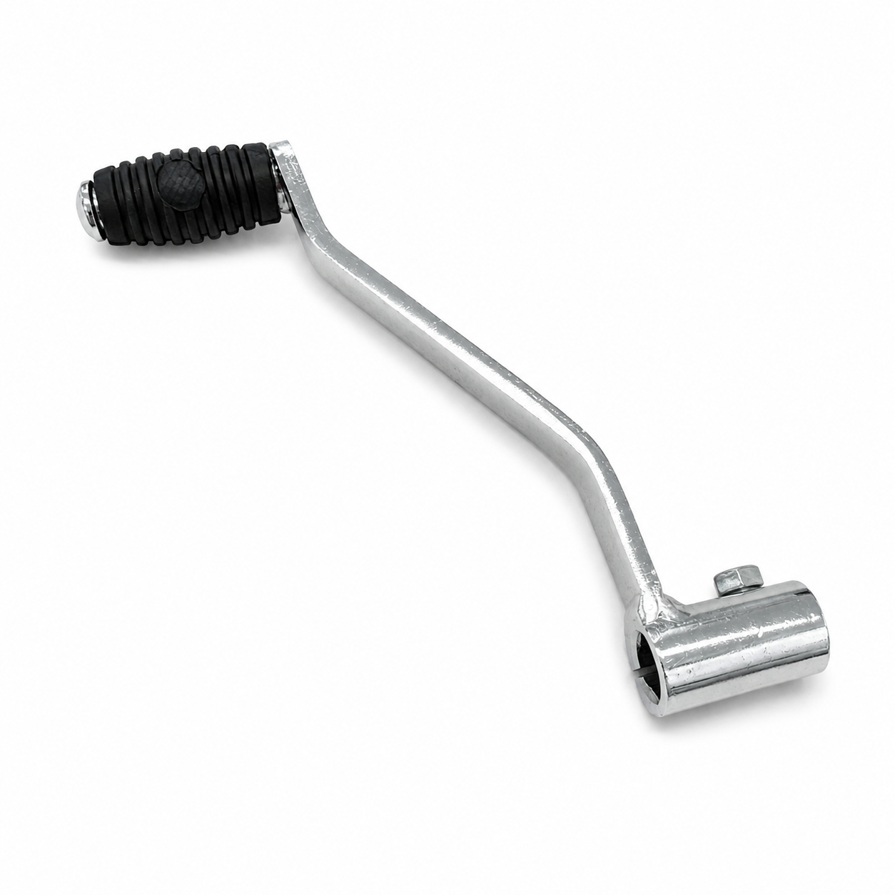 GEAR SHIFT LEVER 50-125CC STEEL CHROME 11mm SPLINE 160mm LONG thumbnail 3