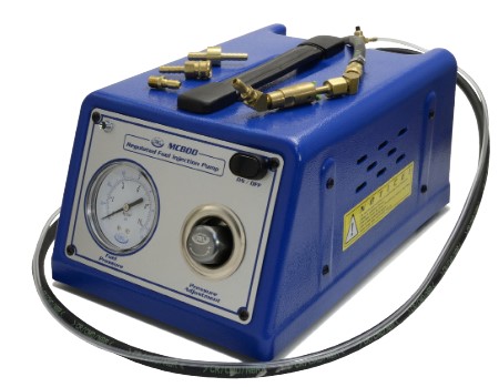 FUEL SYSTEM PRESSURE TESTING PUMP 12V 35-0800 image 1