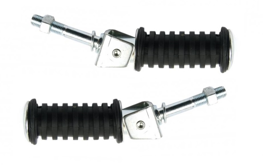 FOOT PEG UNIVERSAL M10 STUD FIT, ANGLED MOUNT