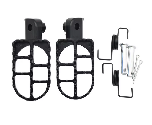FOOT PEG KIT UNIVERSAL 8mm BMW HONDA KTM KAWASAKI YAMAHA thumbnail 4