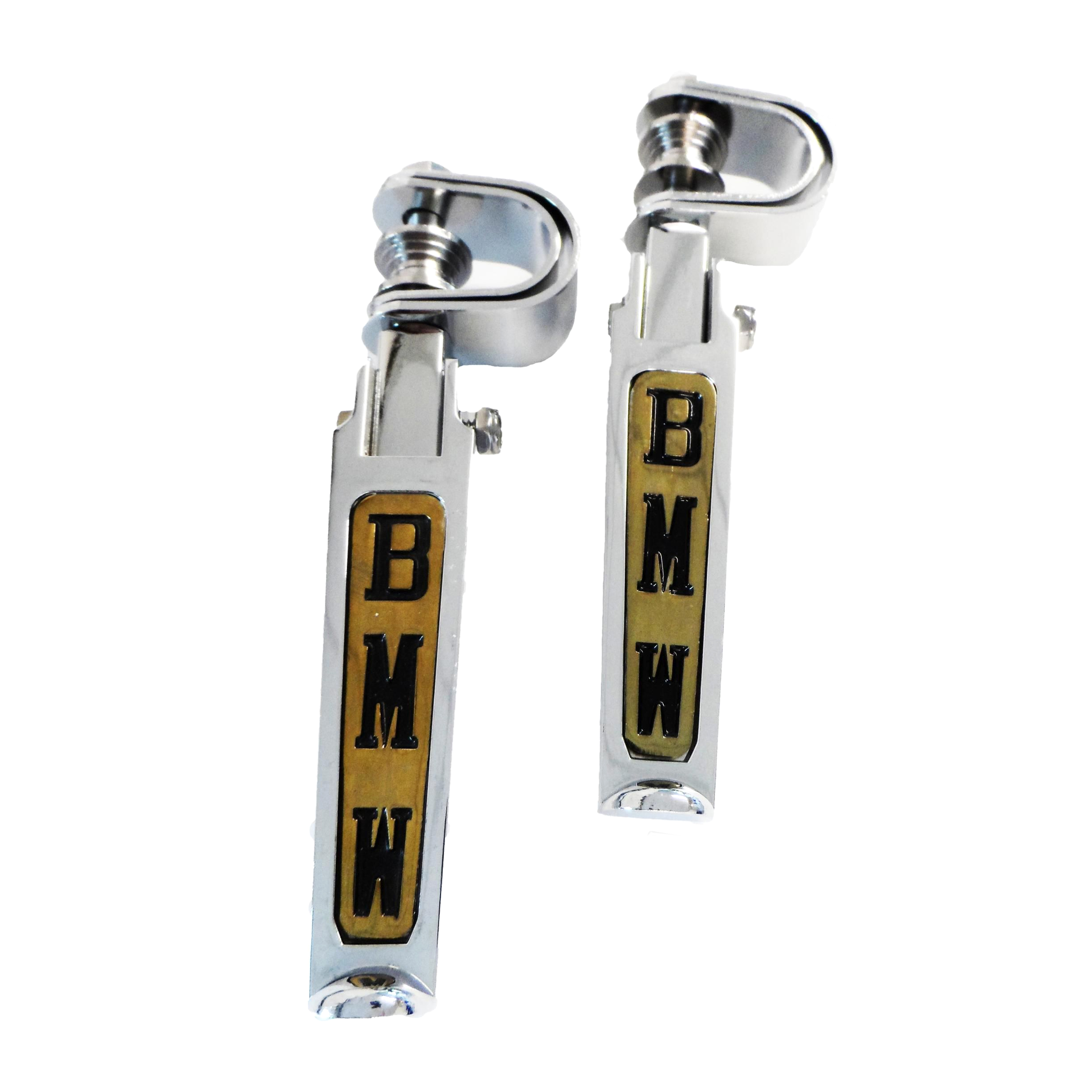 FOOT PEG SET CHROME BMW image 1