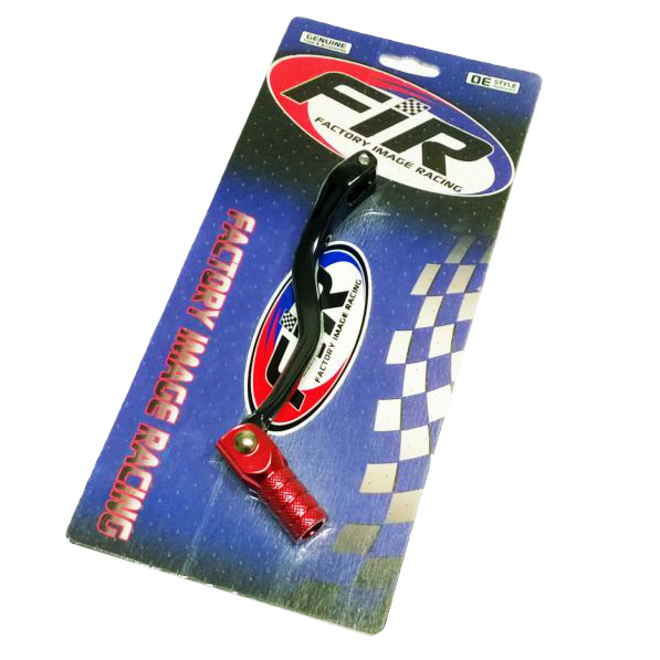 GEAR LEVER SHIFT CR250 BLK/RD, FIR BRAND, BLACK / RED 24700-KZ3-J50, !! WILL NOT FIT 18-19 CRF MODELS !!
